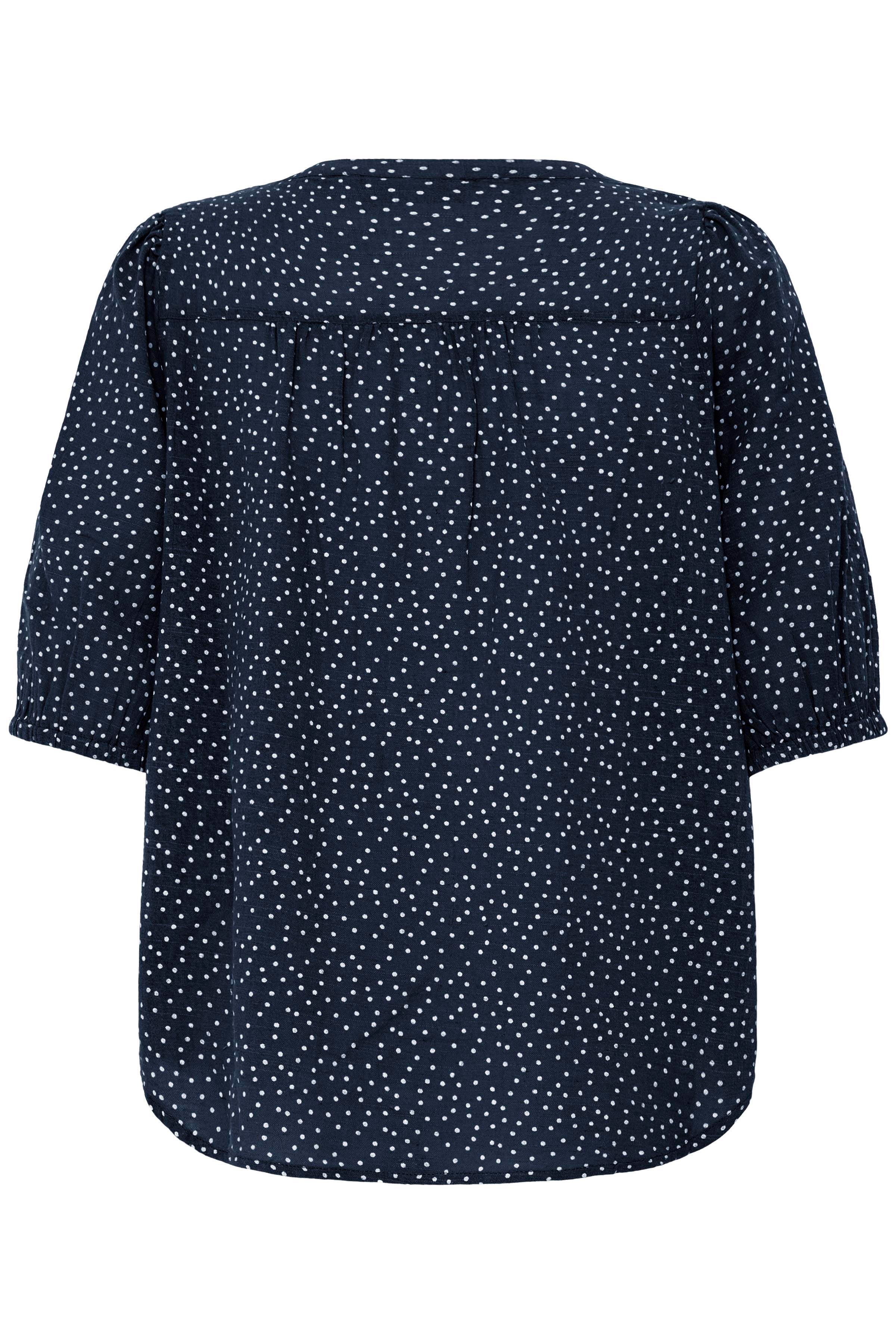 Fransa Bobbi Bluse 1 Prikker Blå