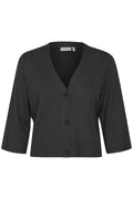 Fransa Blume Cardigan Sort