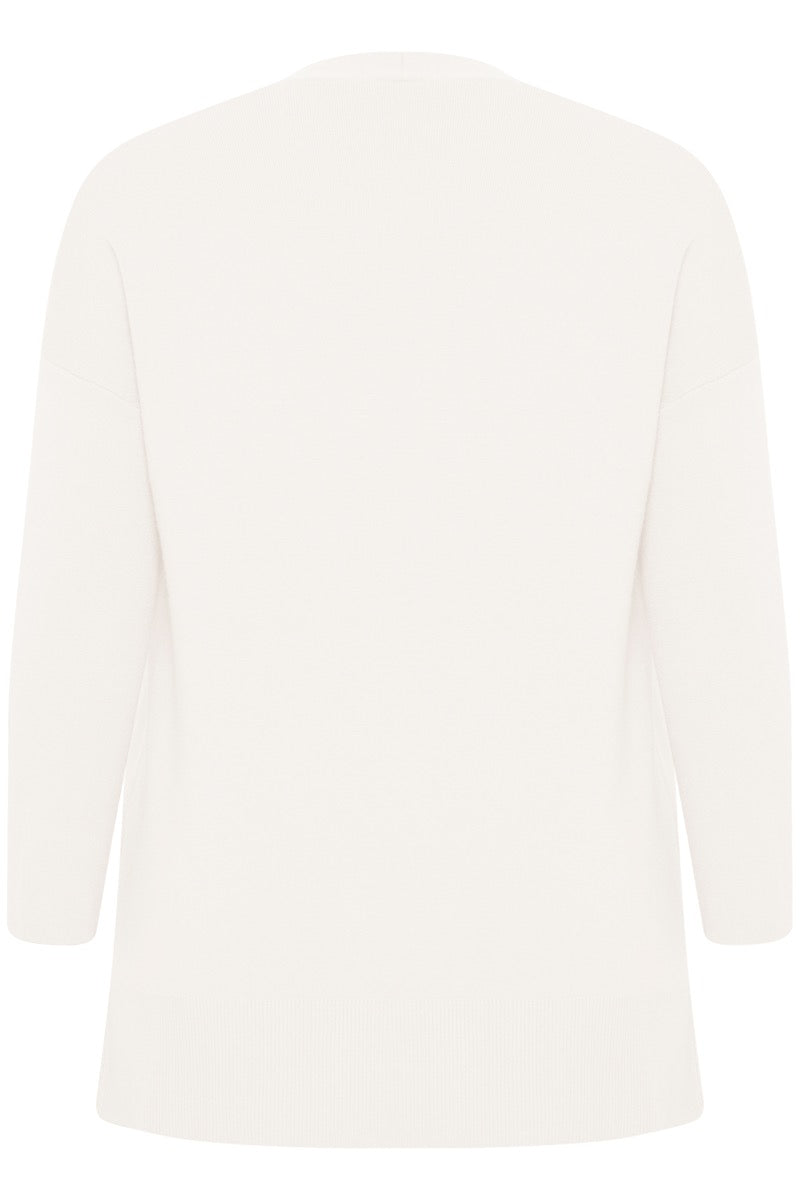 Fransa Sally Cardigan 2 Antique Hvid