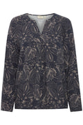 Fransa Kiki 1 Bluse Dark Peacoat Blå
