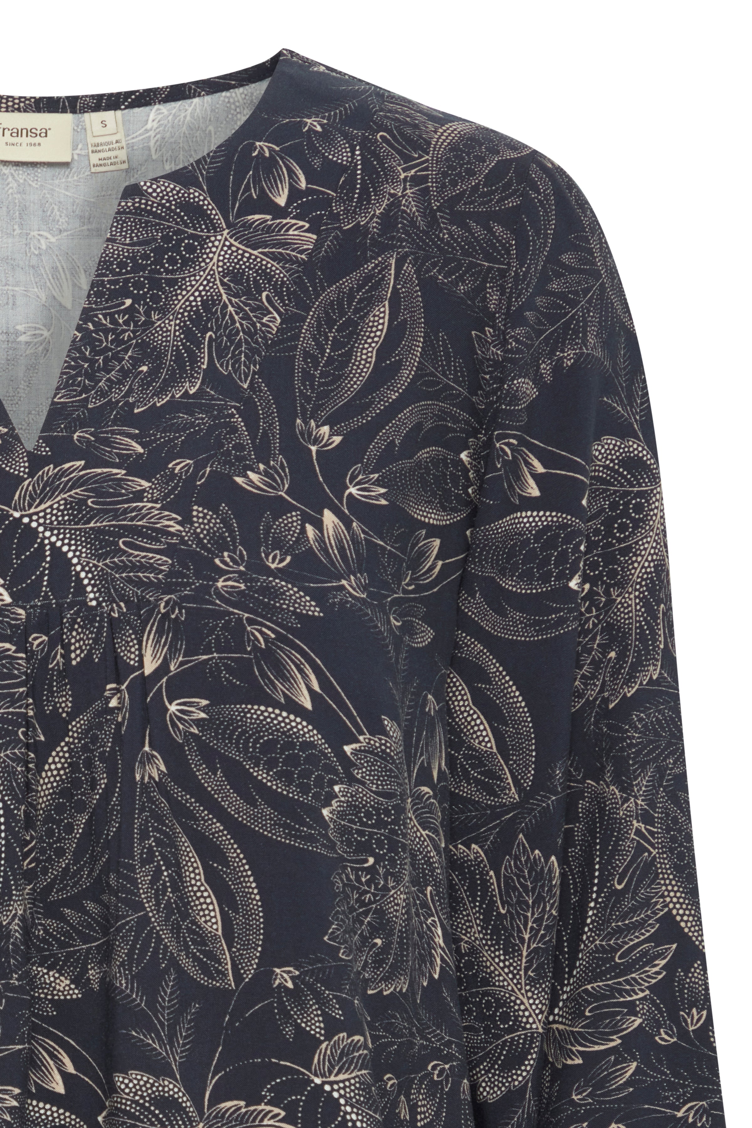 Fransa Kiki 1 Bluse Dark Peacoat Blå