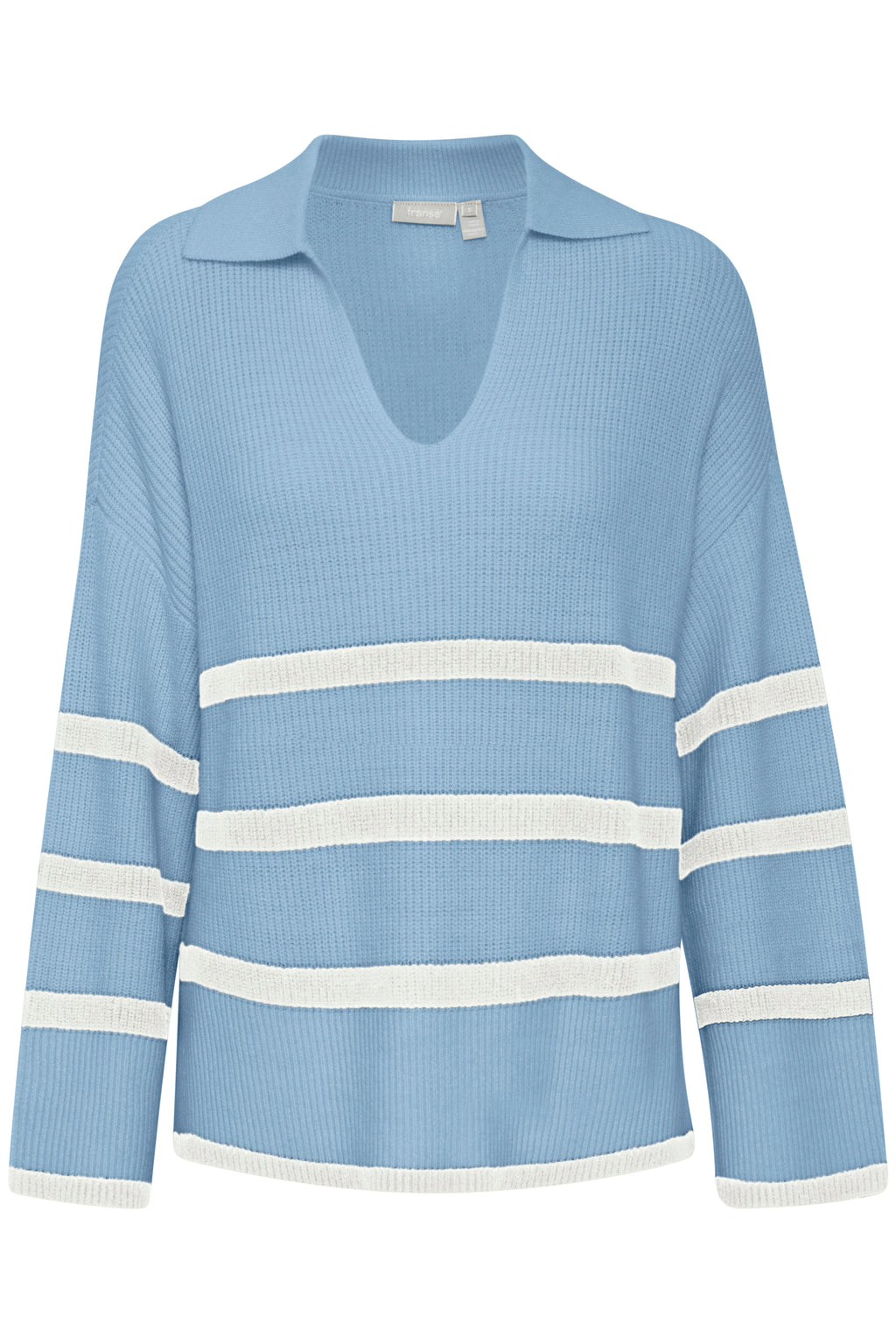 Fransa Ally 2 Strikket Pullover Endless Sky Blå