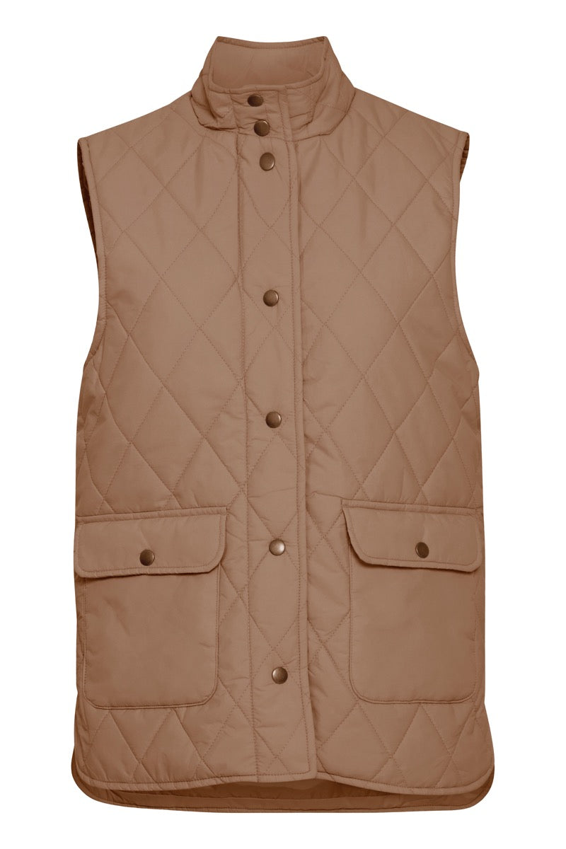 Fransa Lenni Vest 1 Coca Mocha Brun