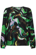Fransa Gila Bluse Lime Grøn