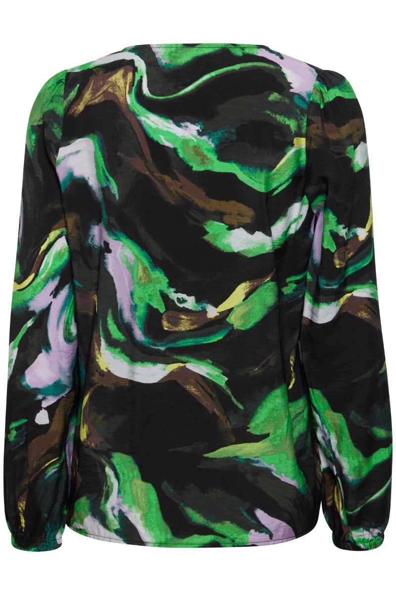 Fransa Gila Bluse Lime Grøn
