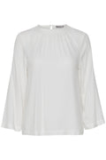 Fransa Zuri Bluse 1 Blanc de Blanc Hvid