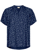 Fransa Kamma Bluse 1 Navy Blazer Art