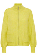 Fransa Elvira Cardigan 2 Gul Plum Melange
