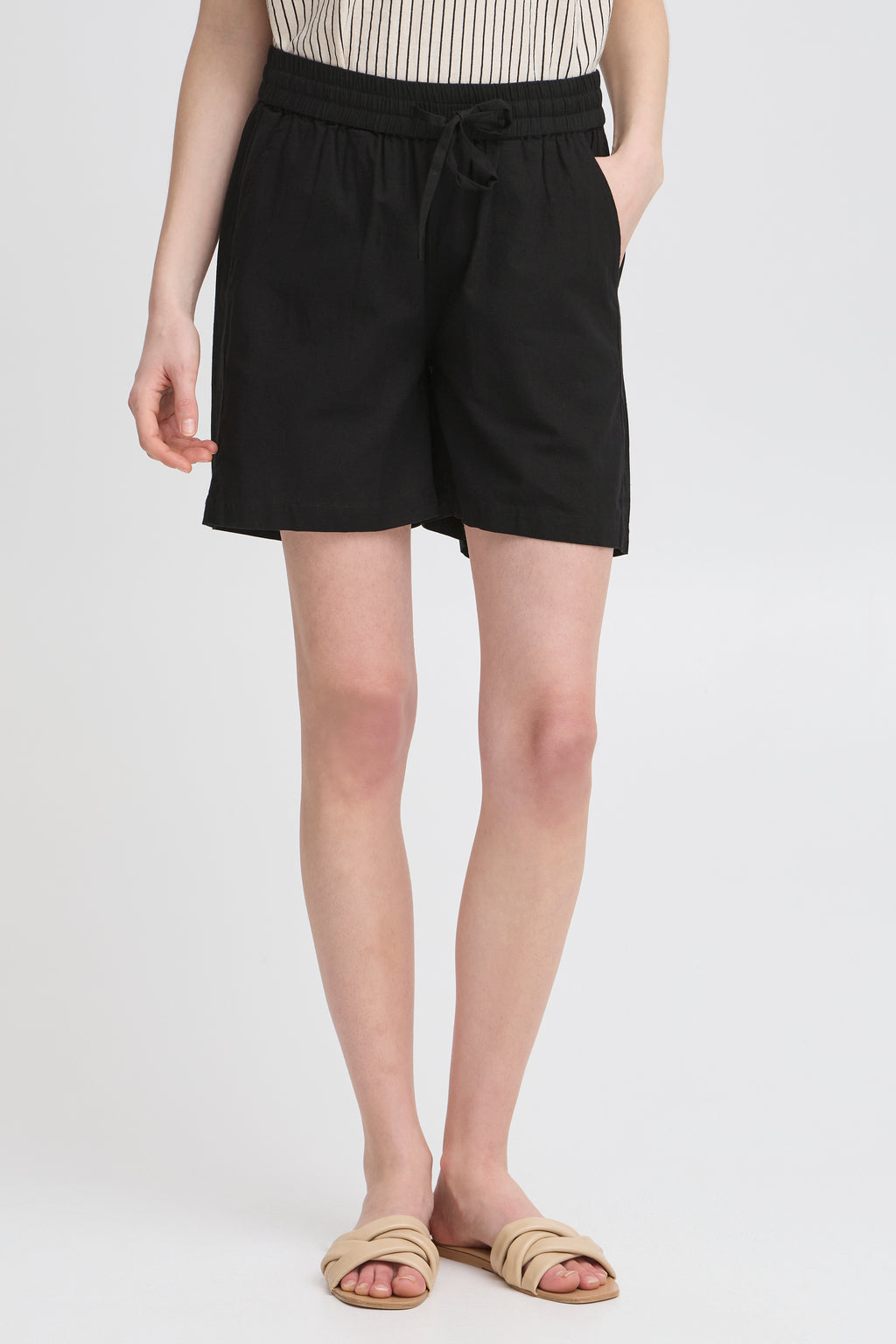 Fransa Maddie Shorts 1 Sort