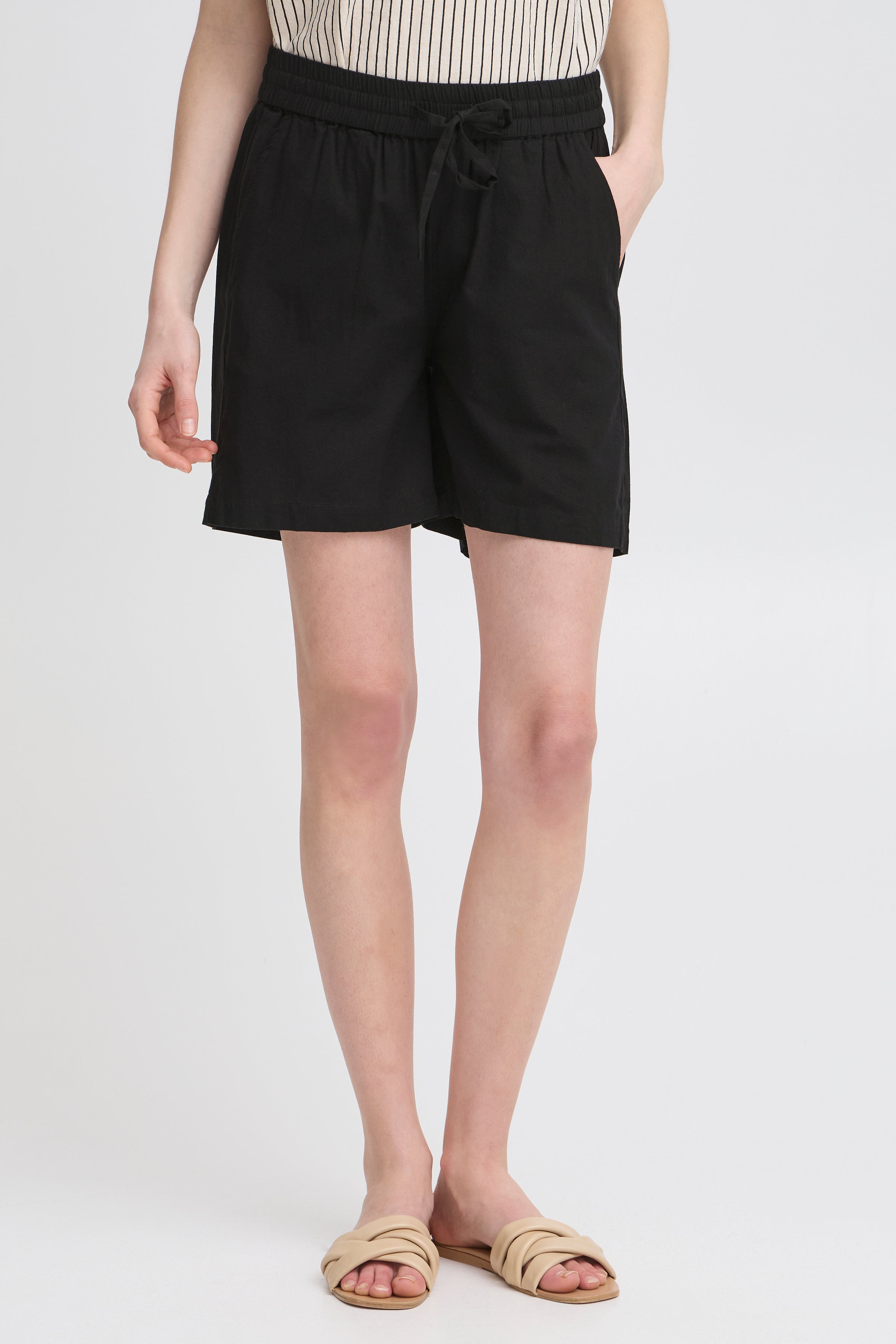 Fransa Maddie Shorts 1 Sort