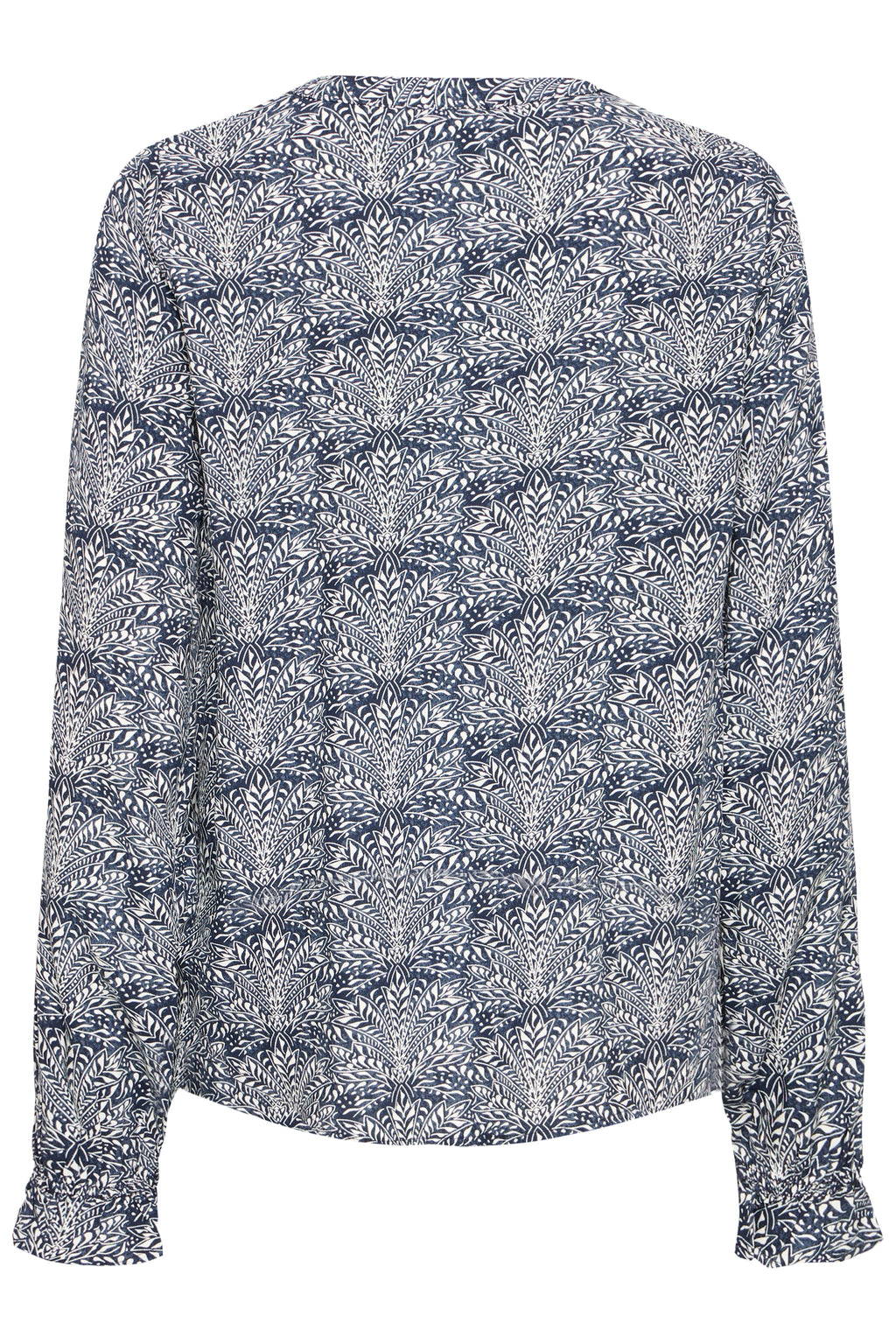 Fransa Flowy 3 Bluse Night Whisper Blå
