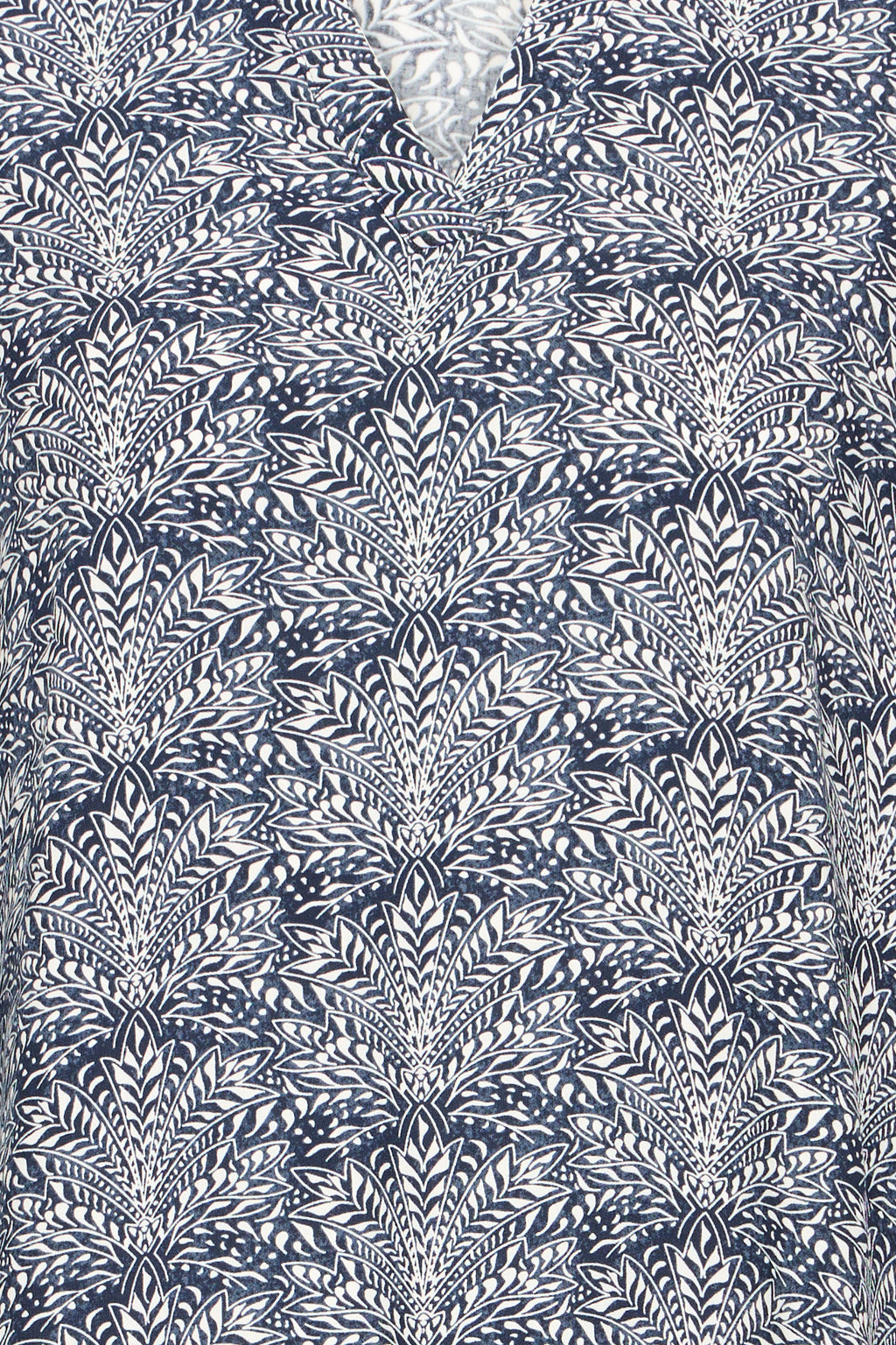 Fransa Flowy 3 Bluse Night Whisper Blå