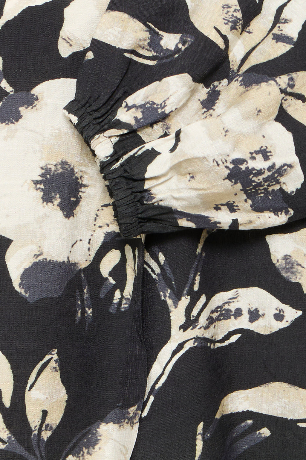 Fransa Ariana Bluse 4 Blomstret Sort