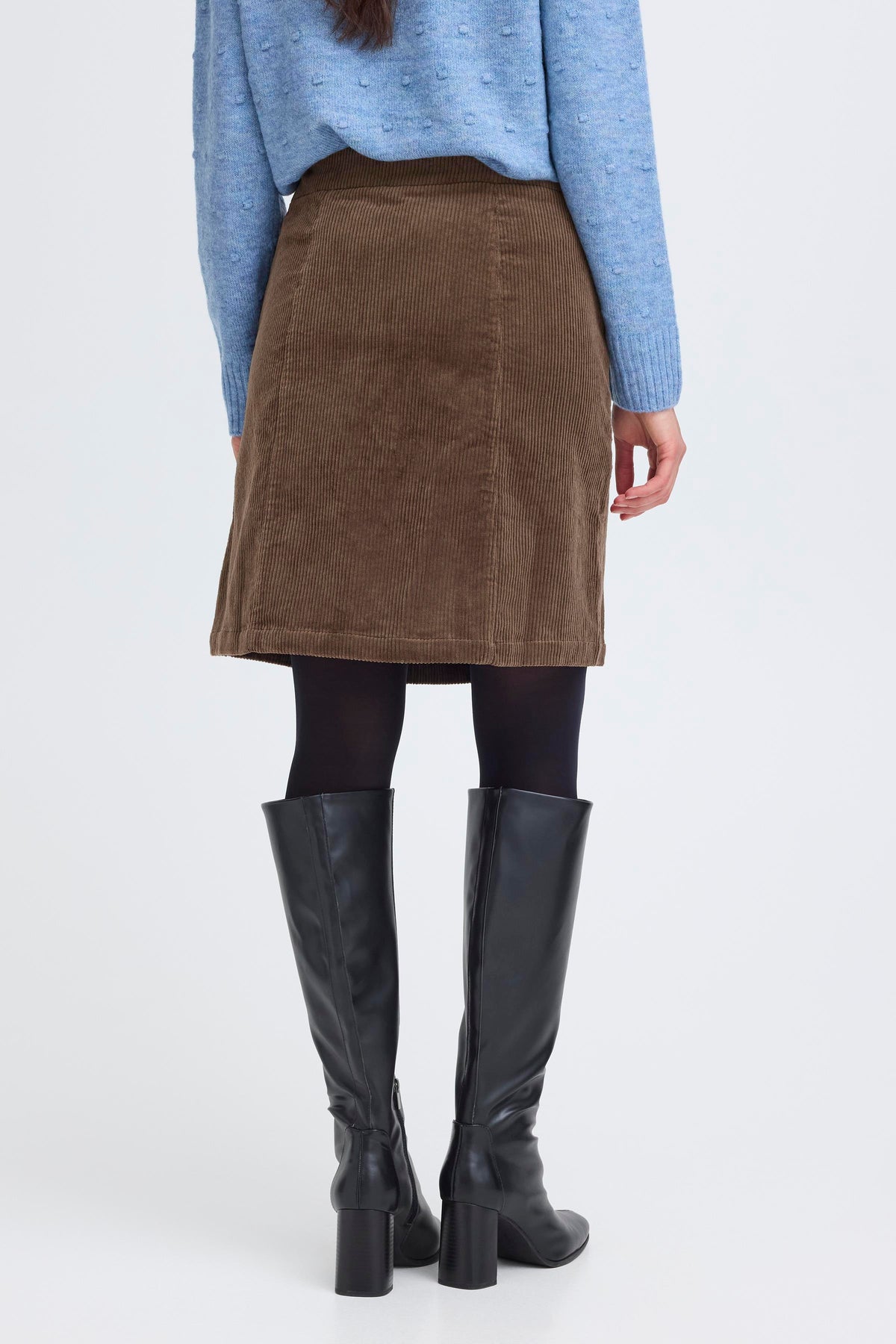 Fransa Mitty Nederdel 1 Rain Drum Brun