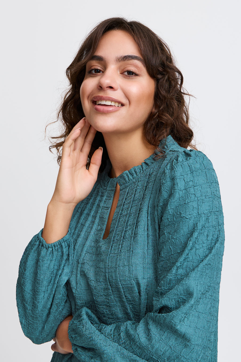 Fransa Heba 2 Kjole Bluestone Blå