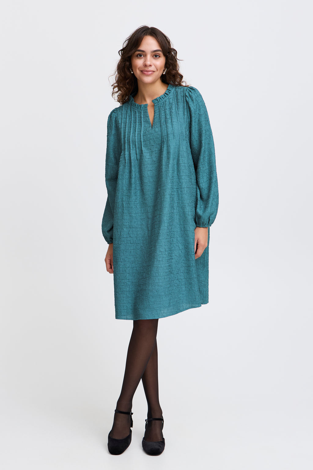 Fransa Heba 2 Kjole Bluestone Blå