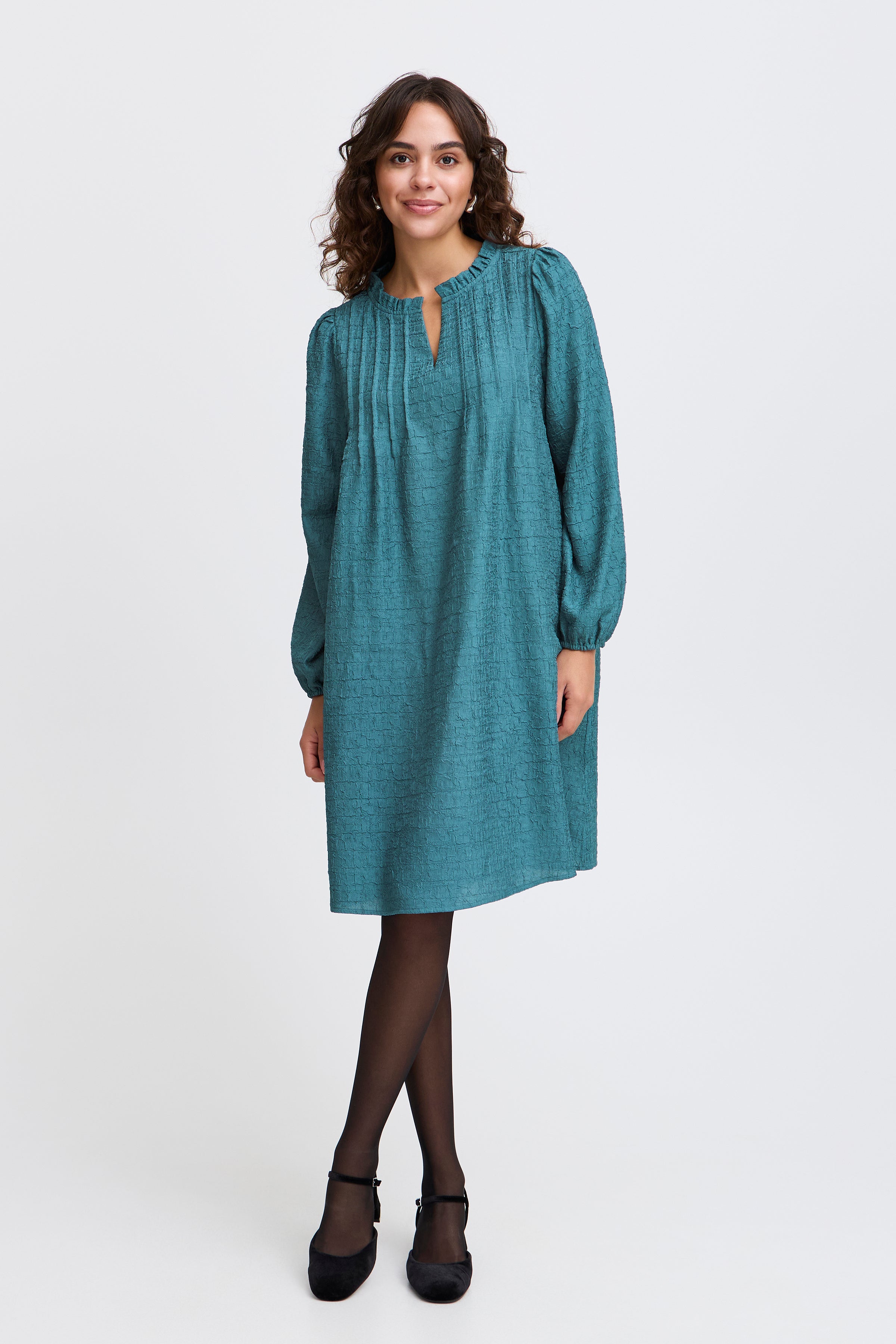 Fransa Heba 2 Kjole Bluestone Blå