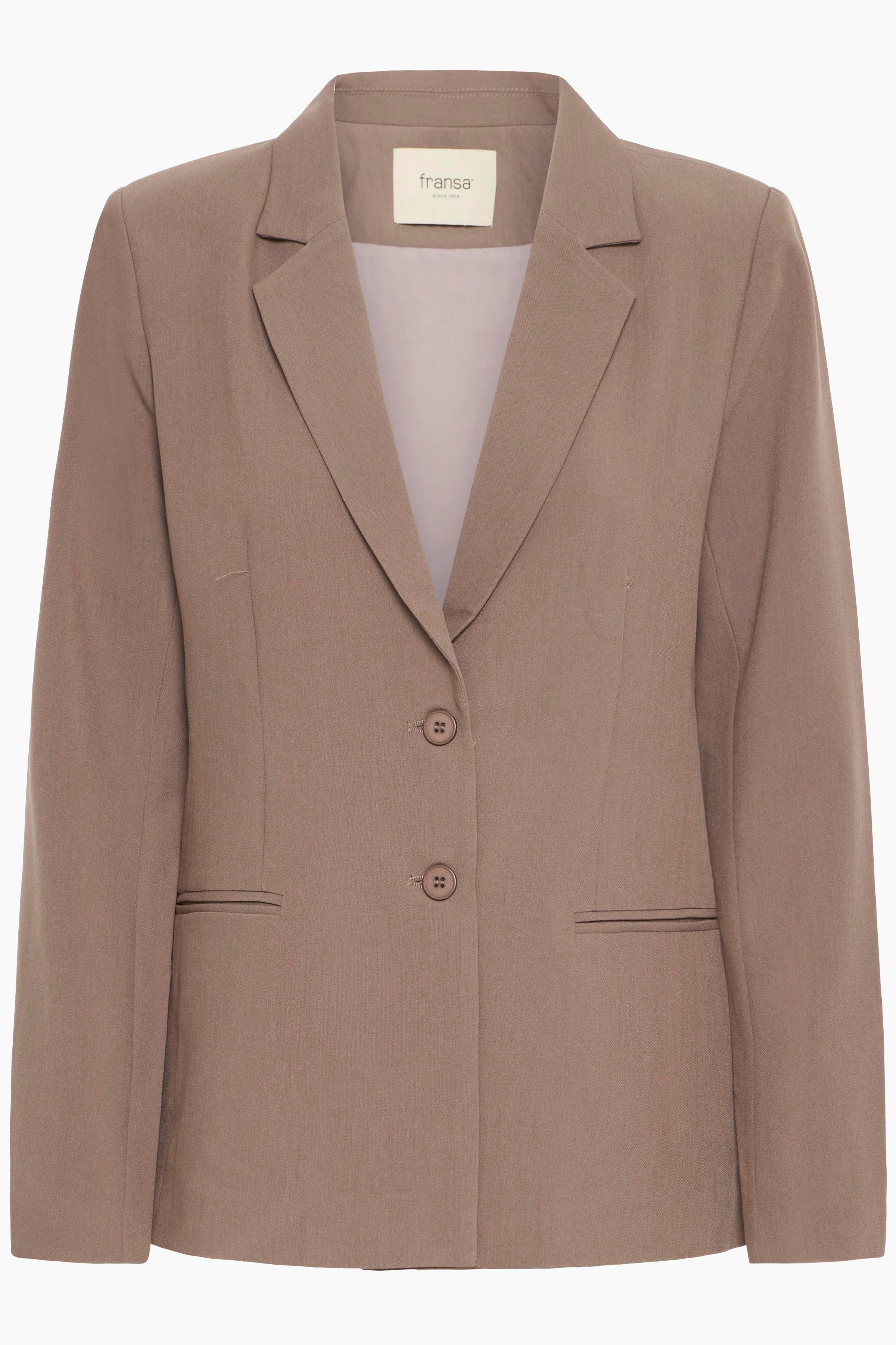 Fransa Abigail 1 Blazer Desert Taupe Brun