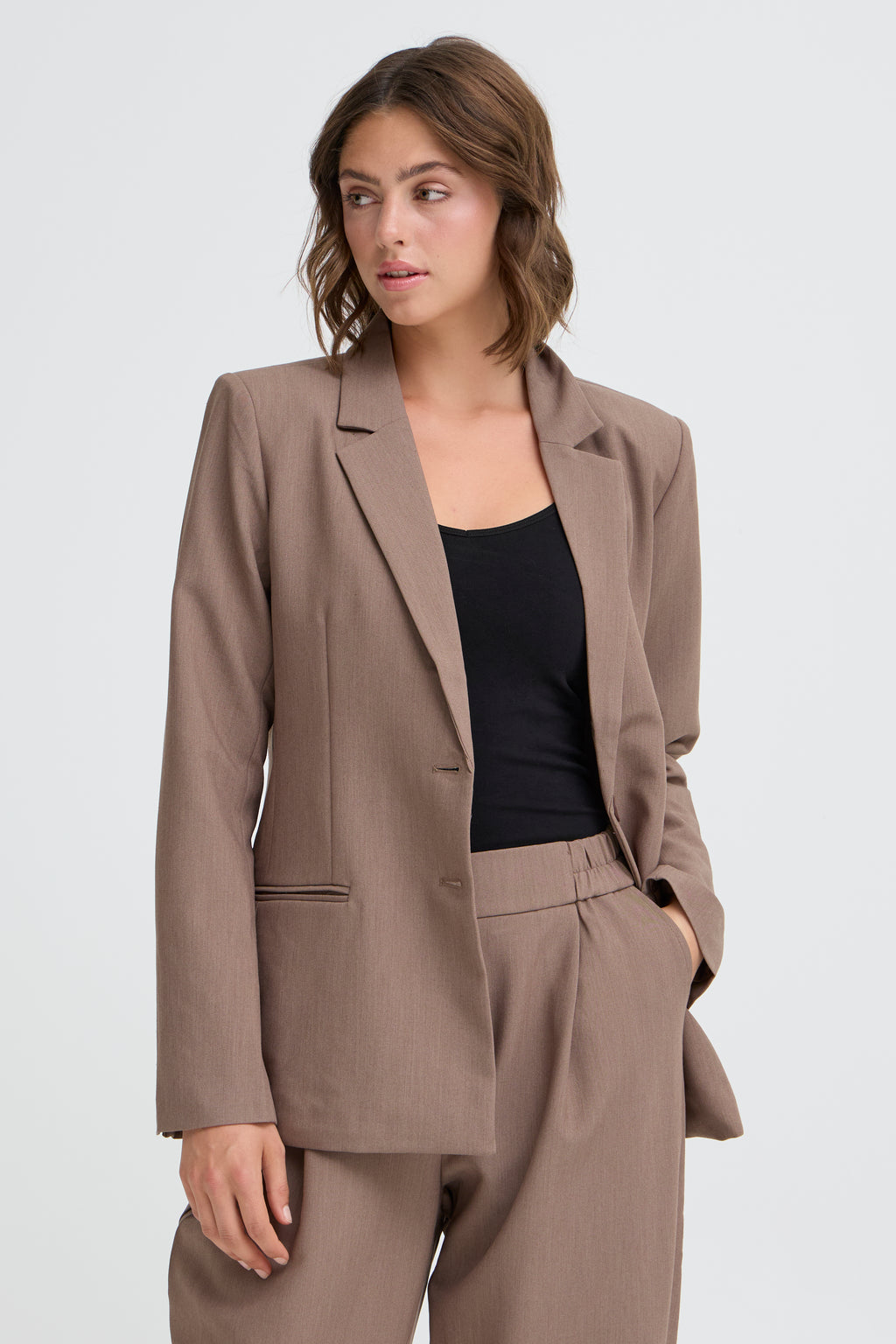 Fransa Abigail 1 Blazer Desert Taupe Brun