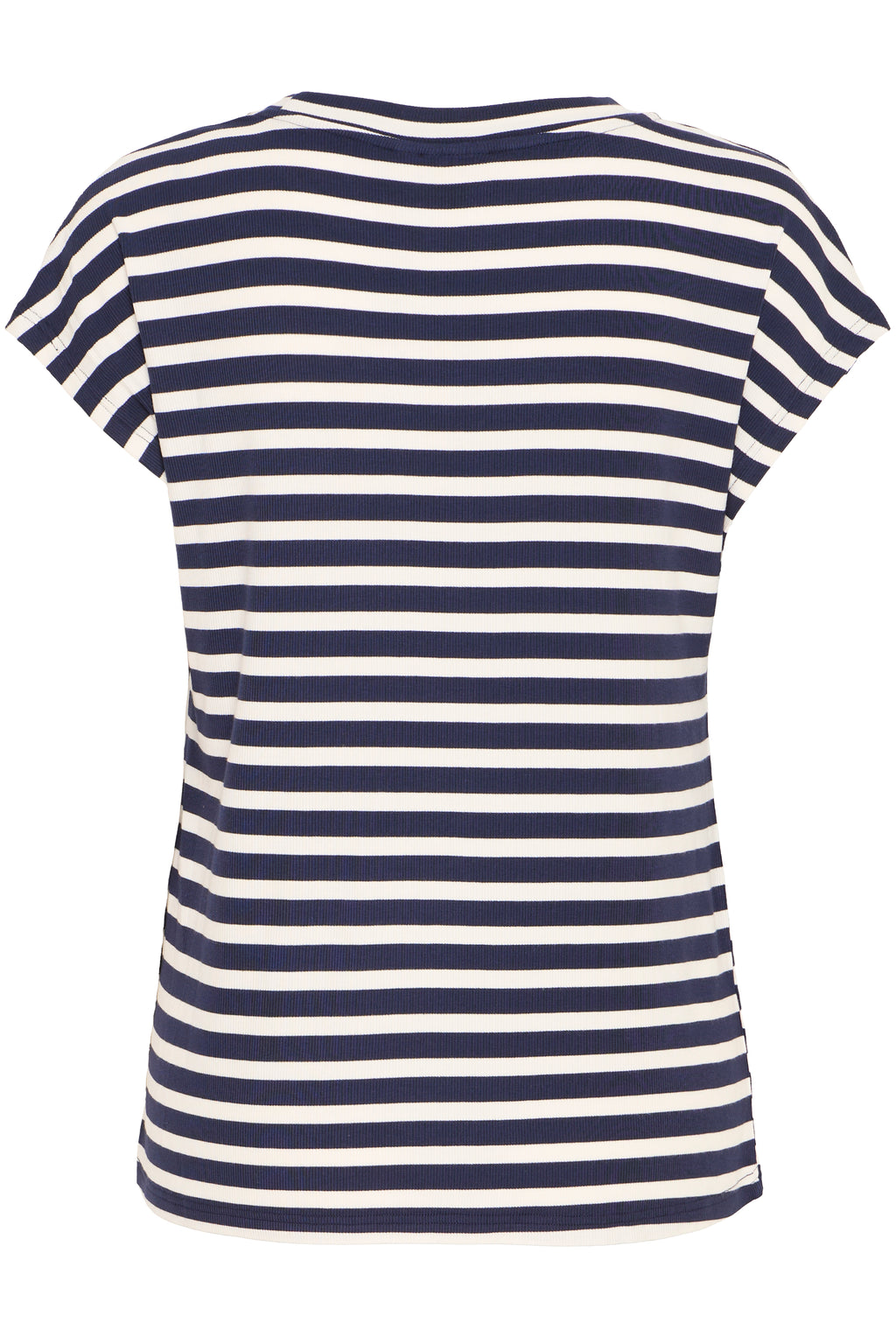 Fransa Cano 1 T-shirt Stribet Navy Blå