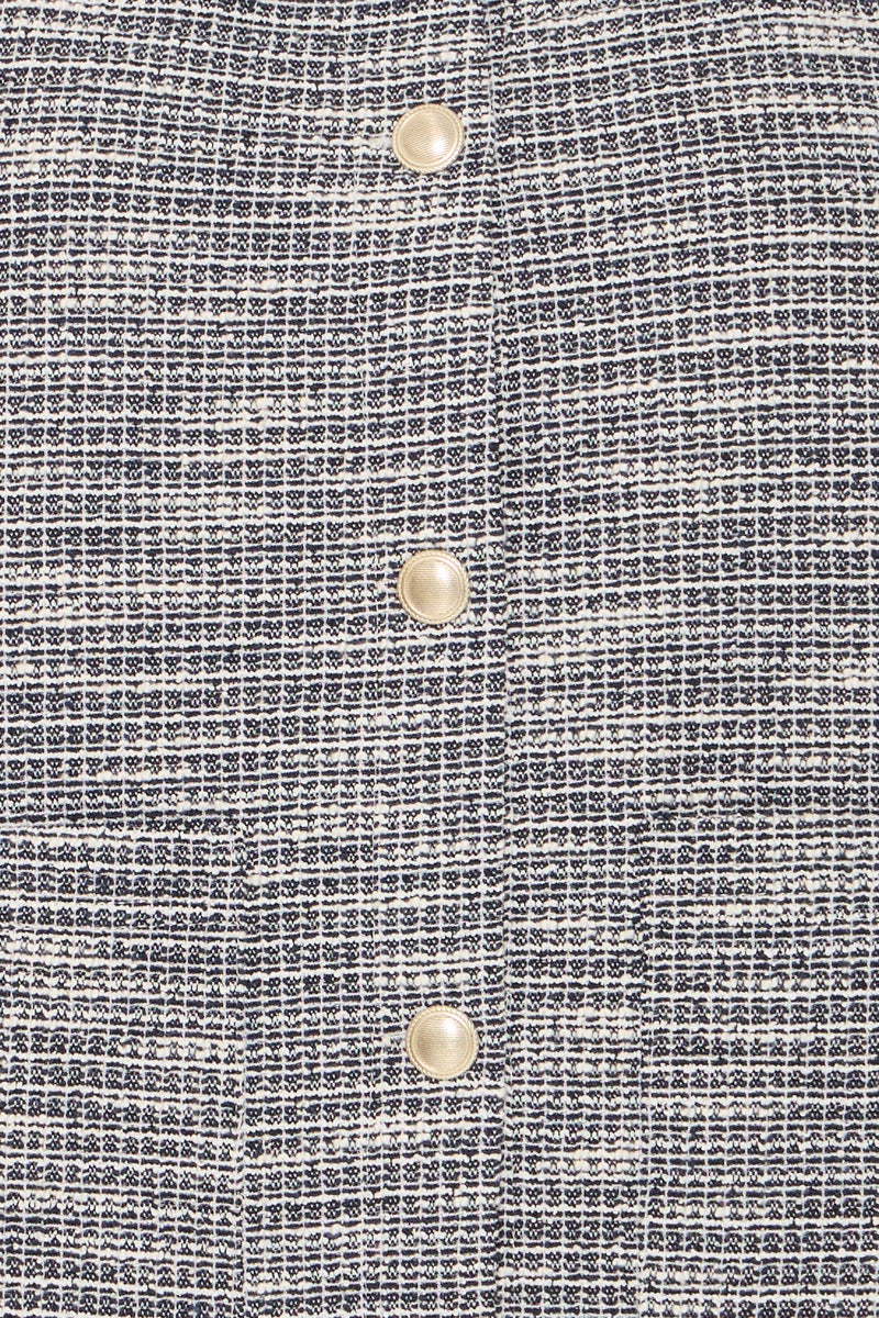 Fransa Carlina Cardigan 1 Navy Blazer Mix