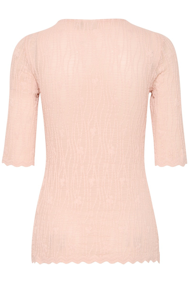 Fransa Gabriella T-shirt 1 Smoke Rosa