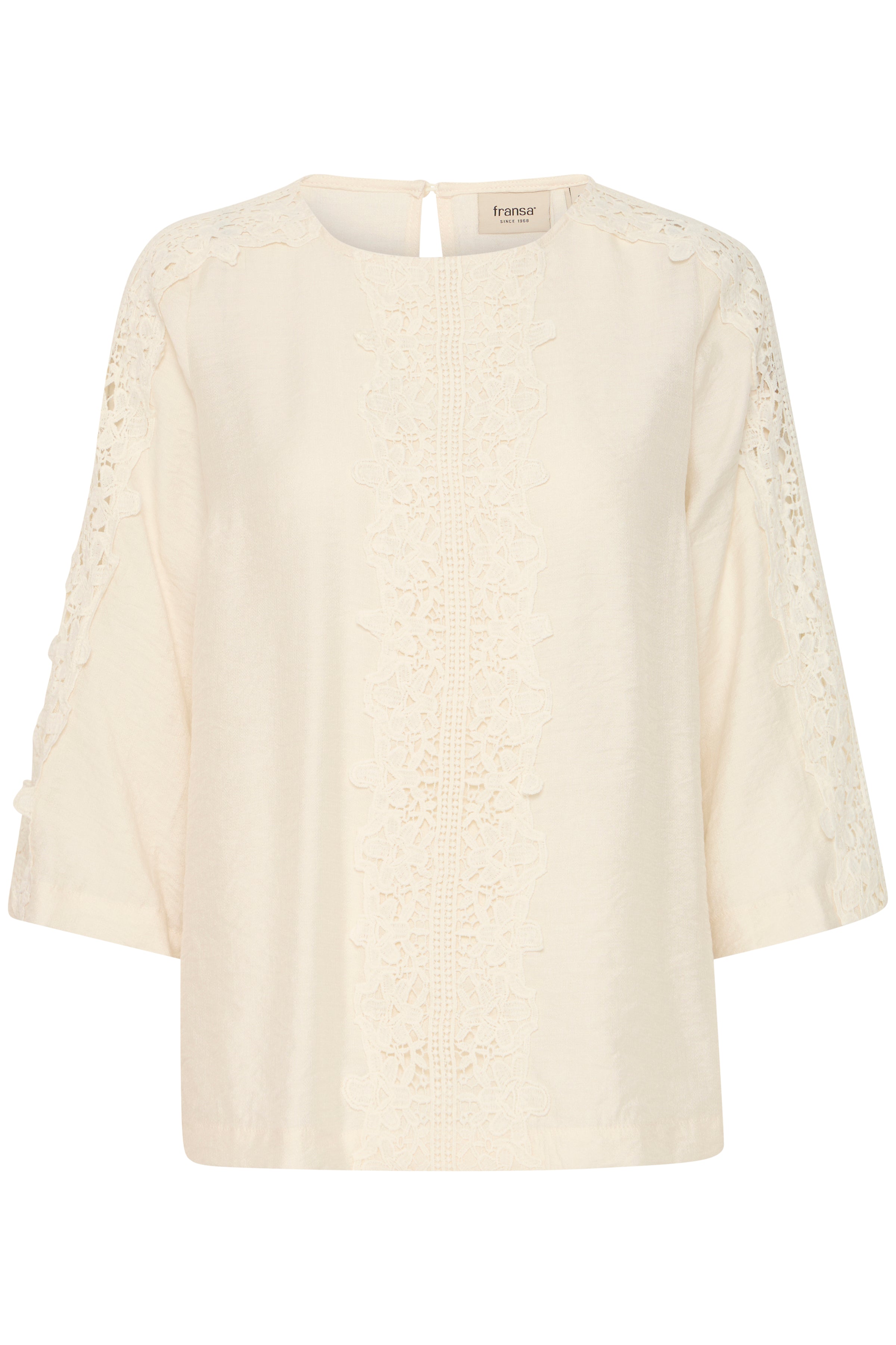 Fransa Blondie 3 Bluse Whisper Hvid