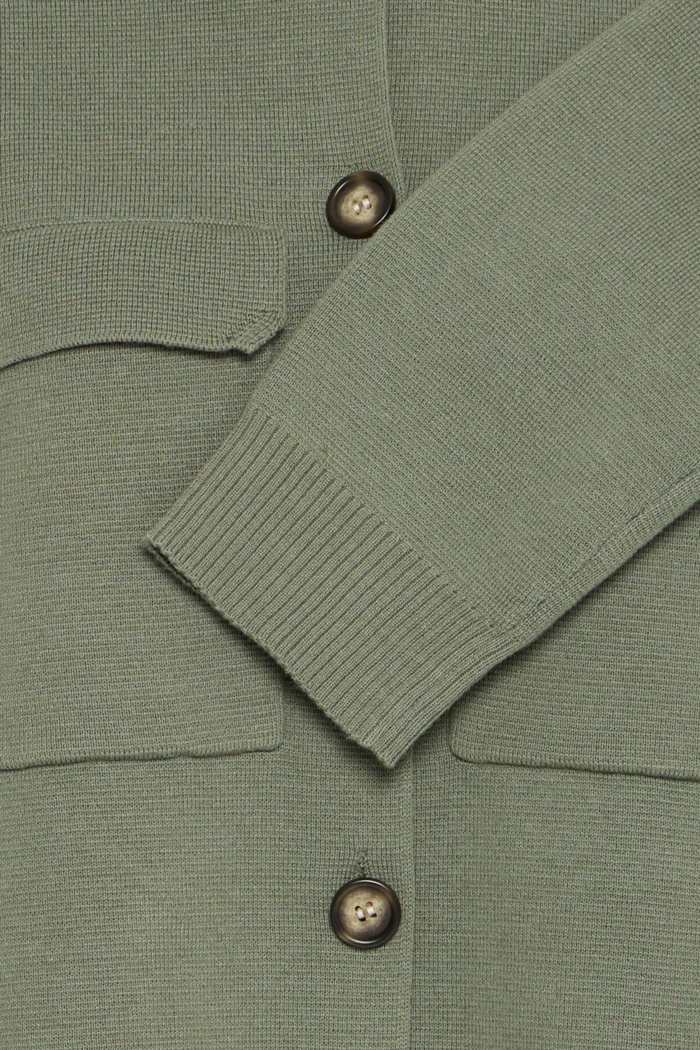 Fransa Ita 1 Cardigan Agave Grøn