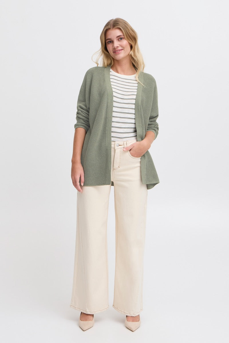Fransa Sinja Cardigan 1 Agave Grøn