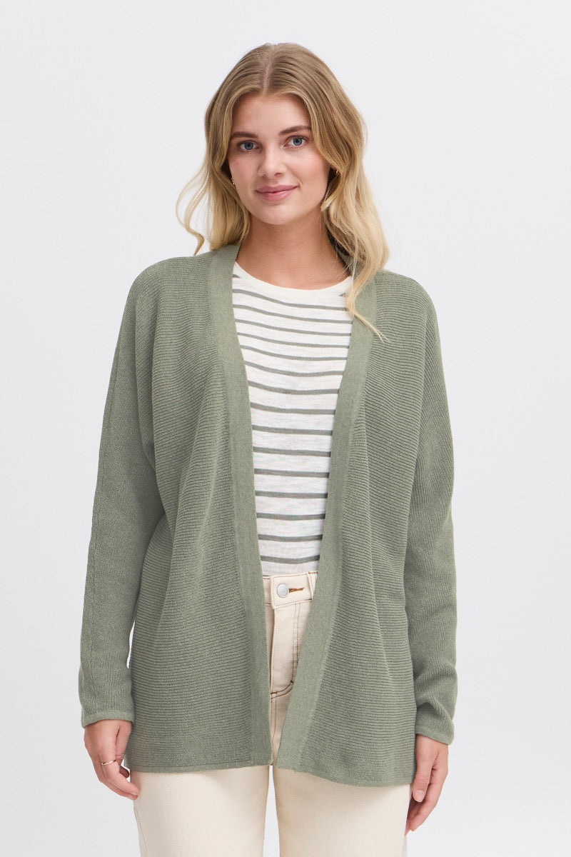 Fransa Sinja Cardigan 1 Agave Grøn