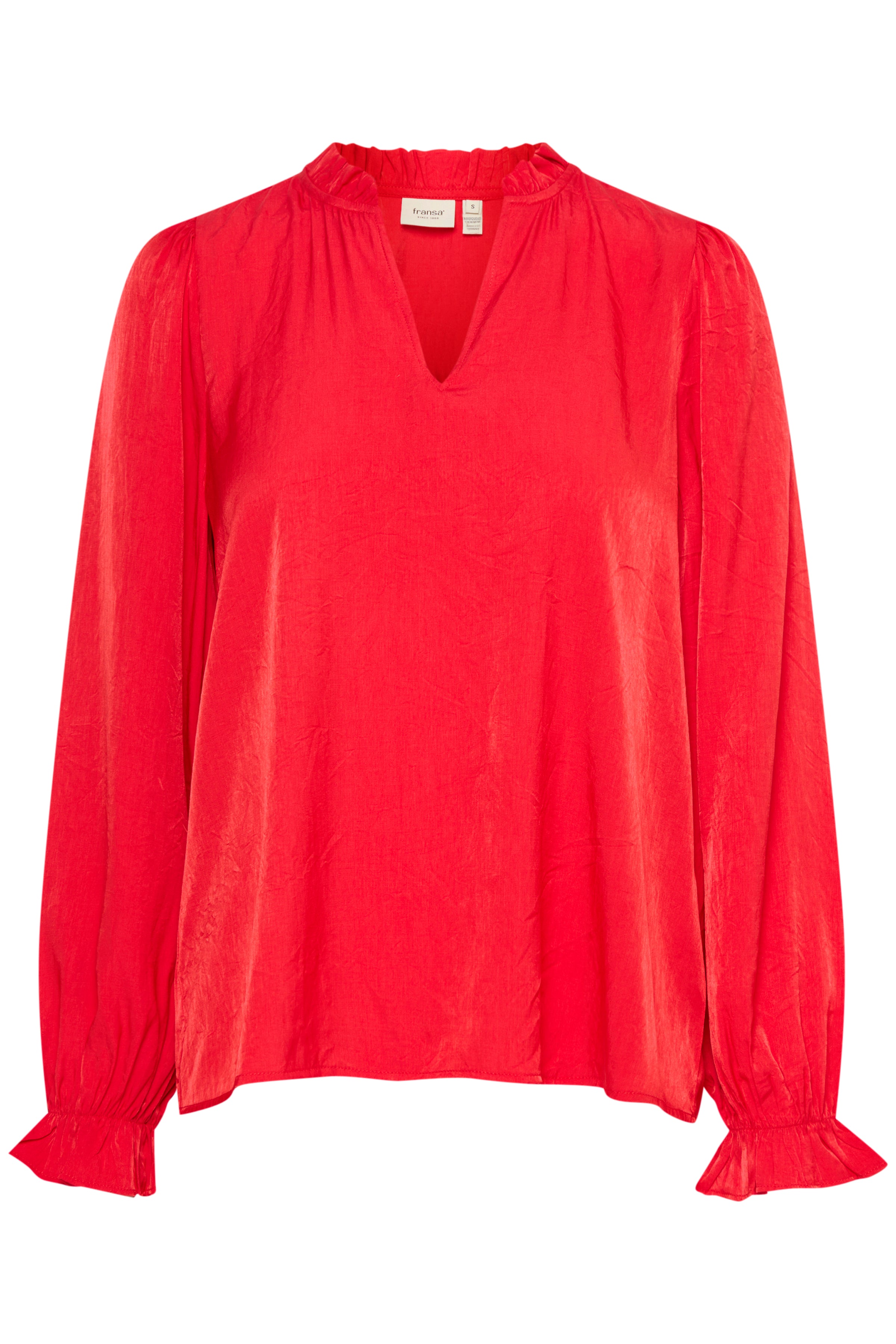 Fransa Diana 1 Bluse Poinsettia Rød