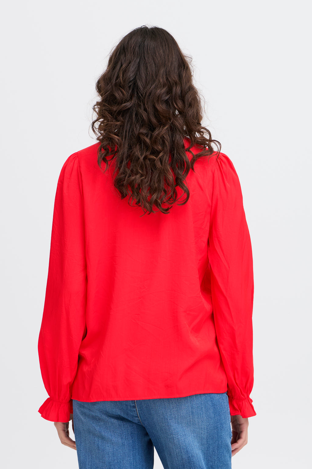 Fransa Diana 1 Bluse Poinsettia Rød