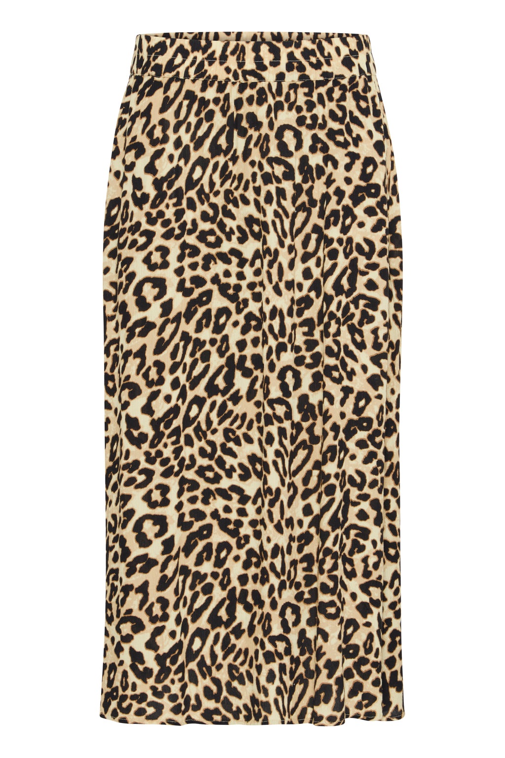 Fransa Ease 2 Nederdel Leopard Brun