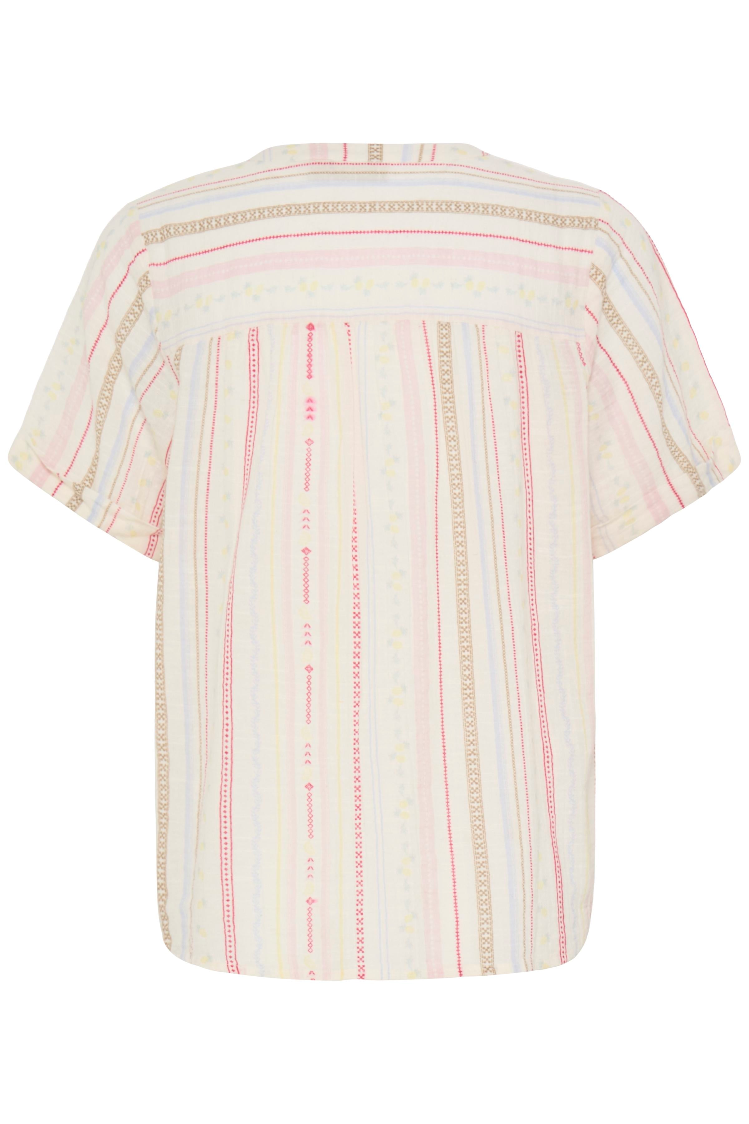 Fransa Bobbi Skjorte 1 Cream Hvid