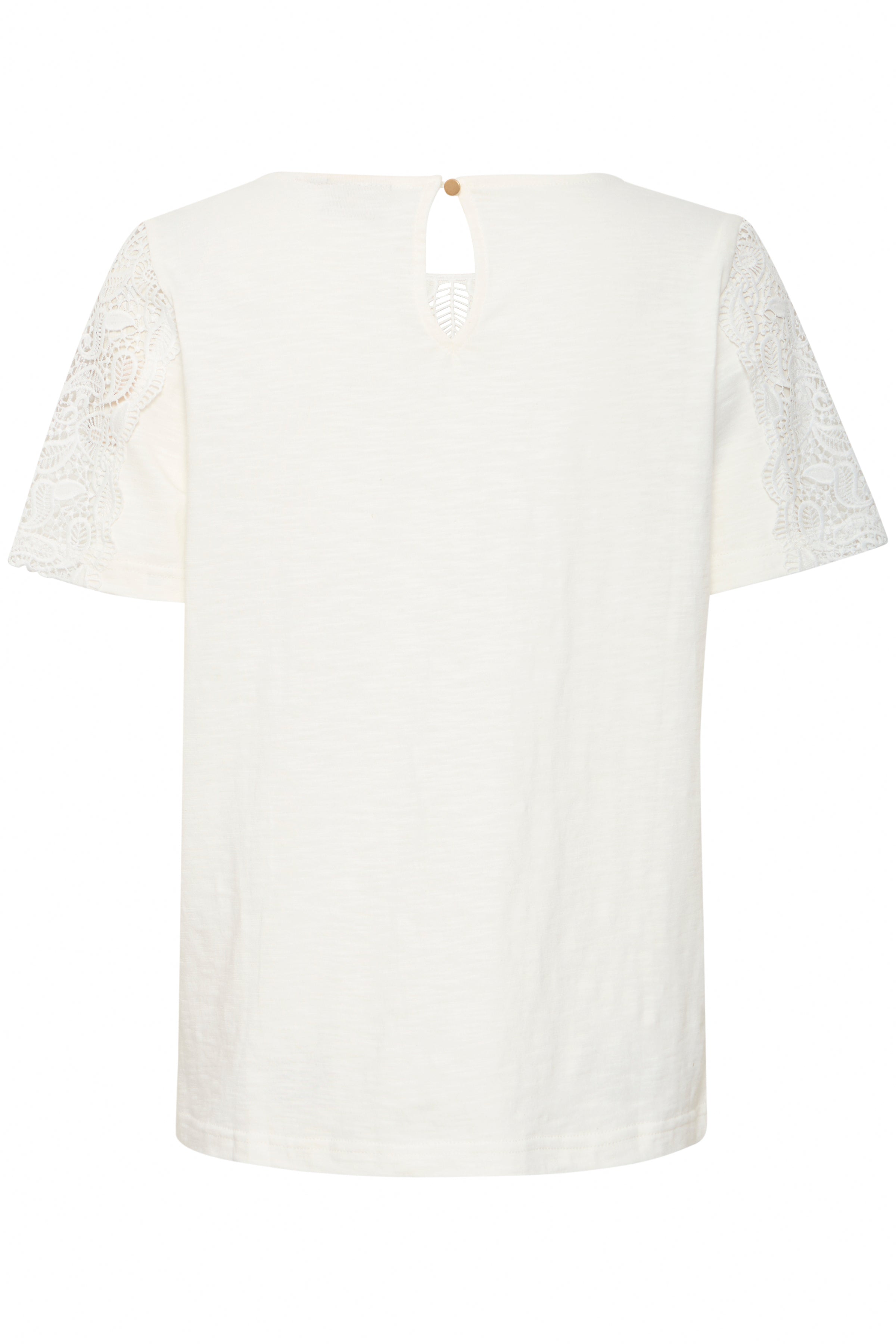 Fransa Zora 1 T-shirt Blanc De Blanc Hvid