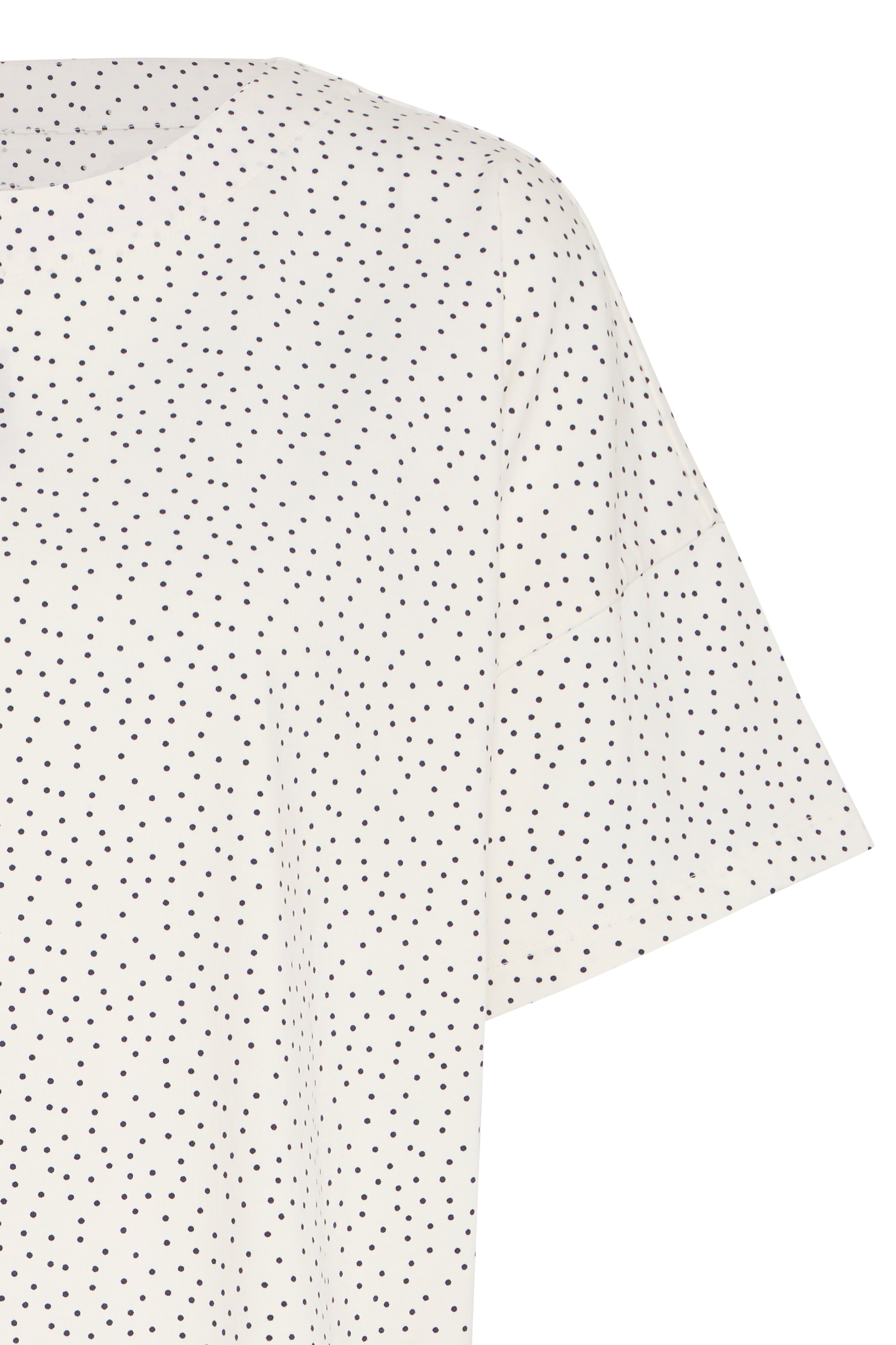 Fransa Siva T-shirt 7 Prikket Navy Blå