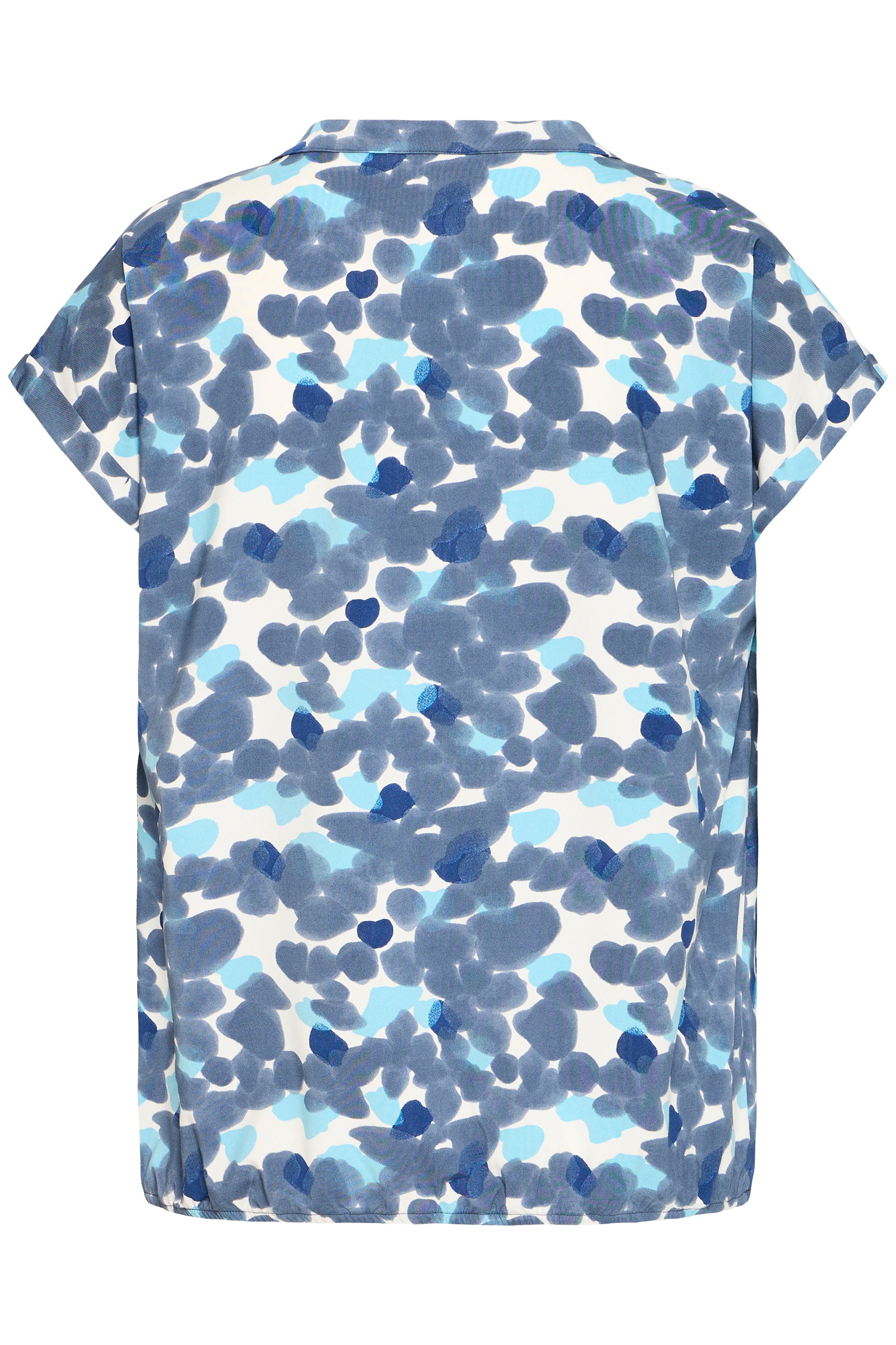 Fransa Seen 6 T-shirt Bering Sea Art Blå