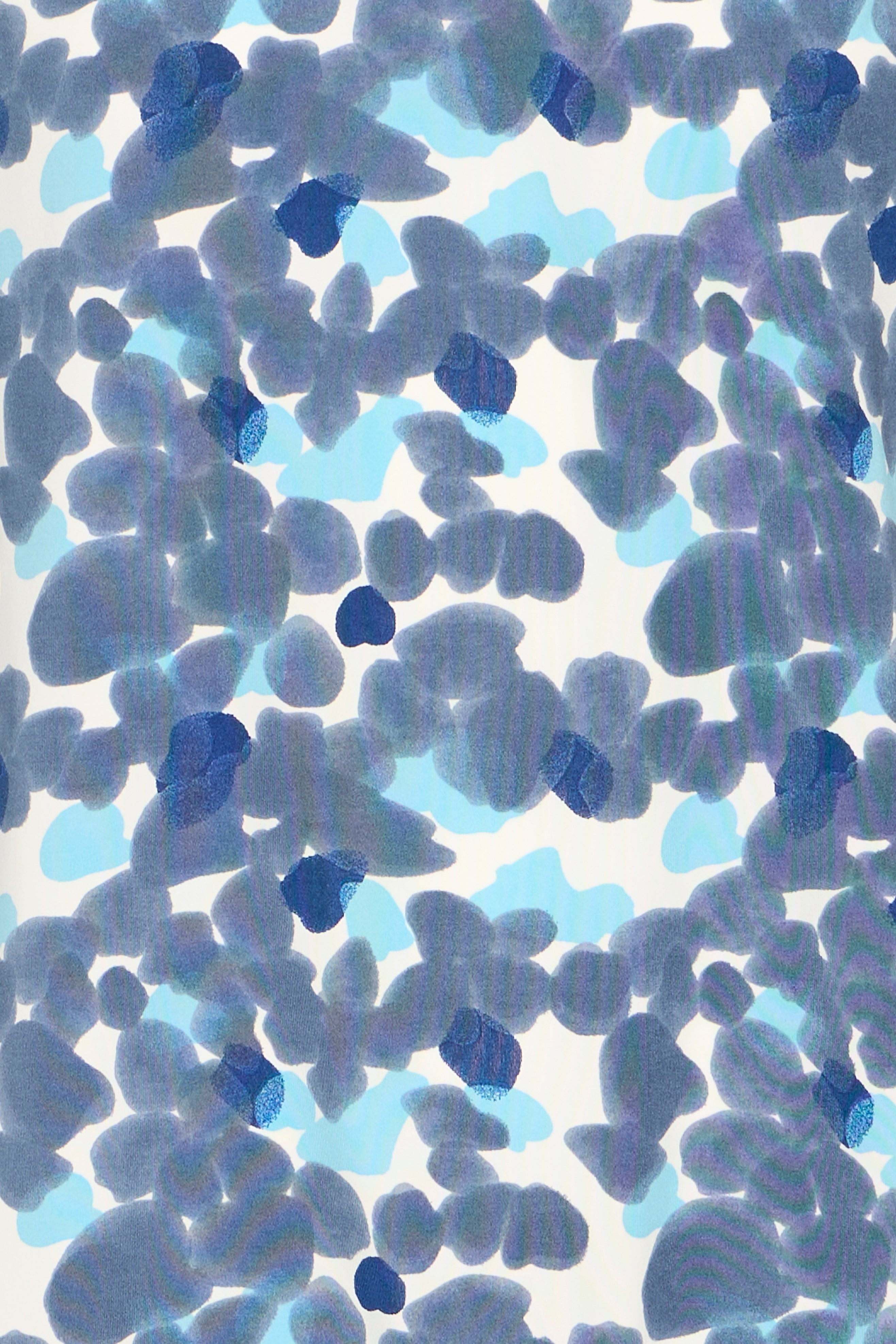 Fransa Seen 6 T-shirt Bering Sea Art Blå