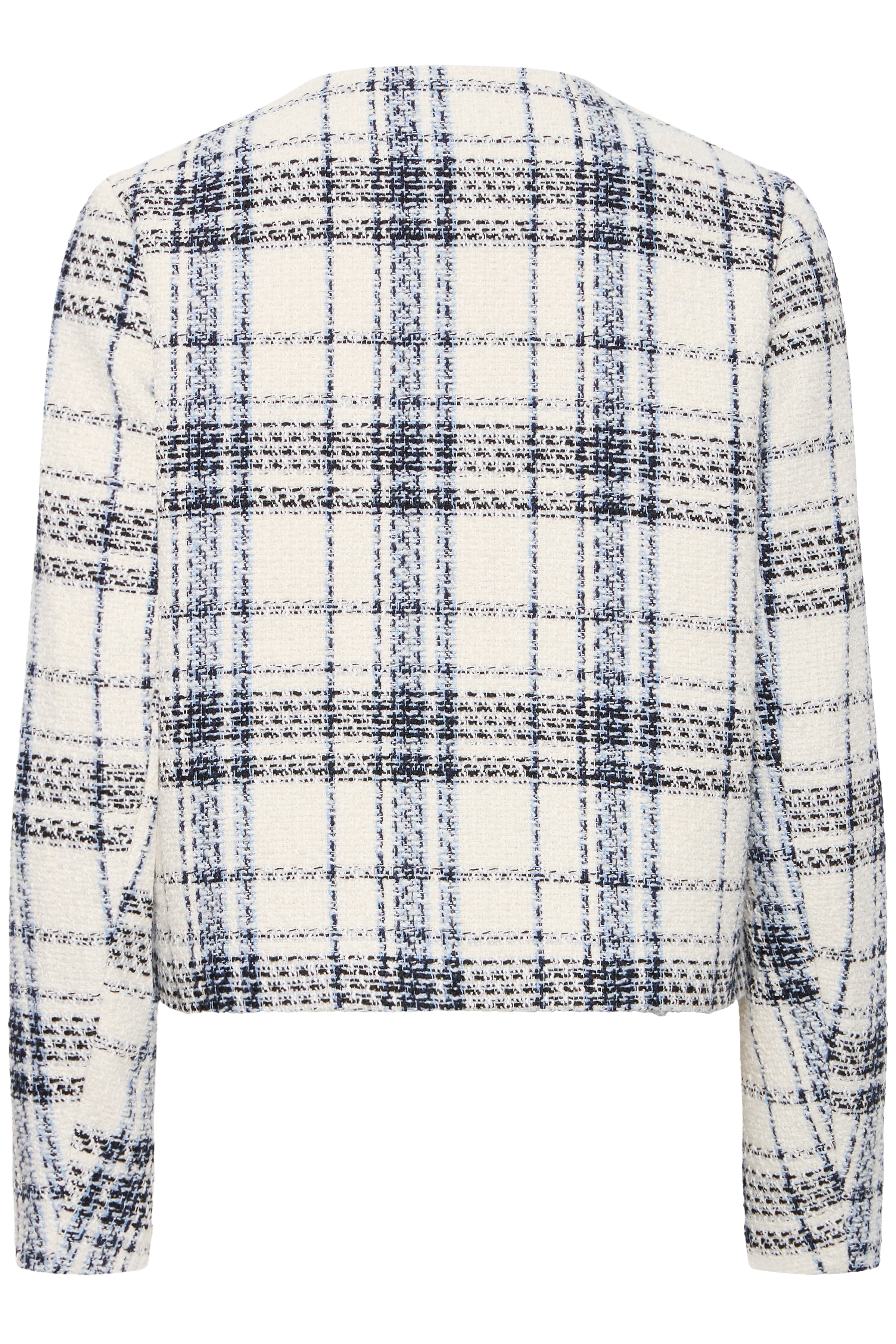 Fransa Amaya 1 Jakke Bering Sea Art Creme Sort Blå