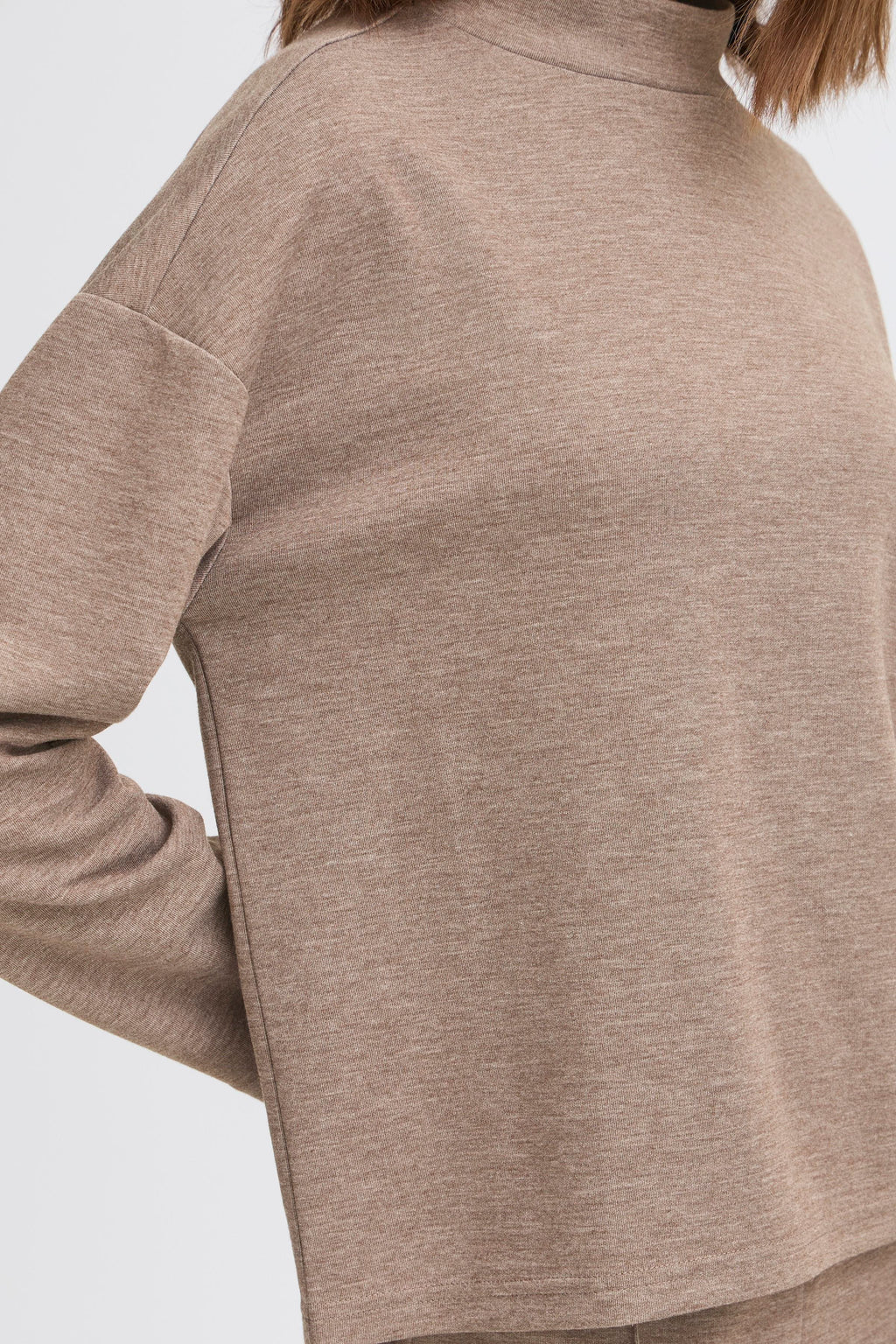 Fransa Izabella 1 Pullover Taupe Brun