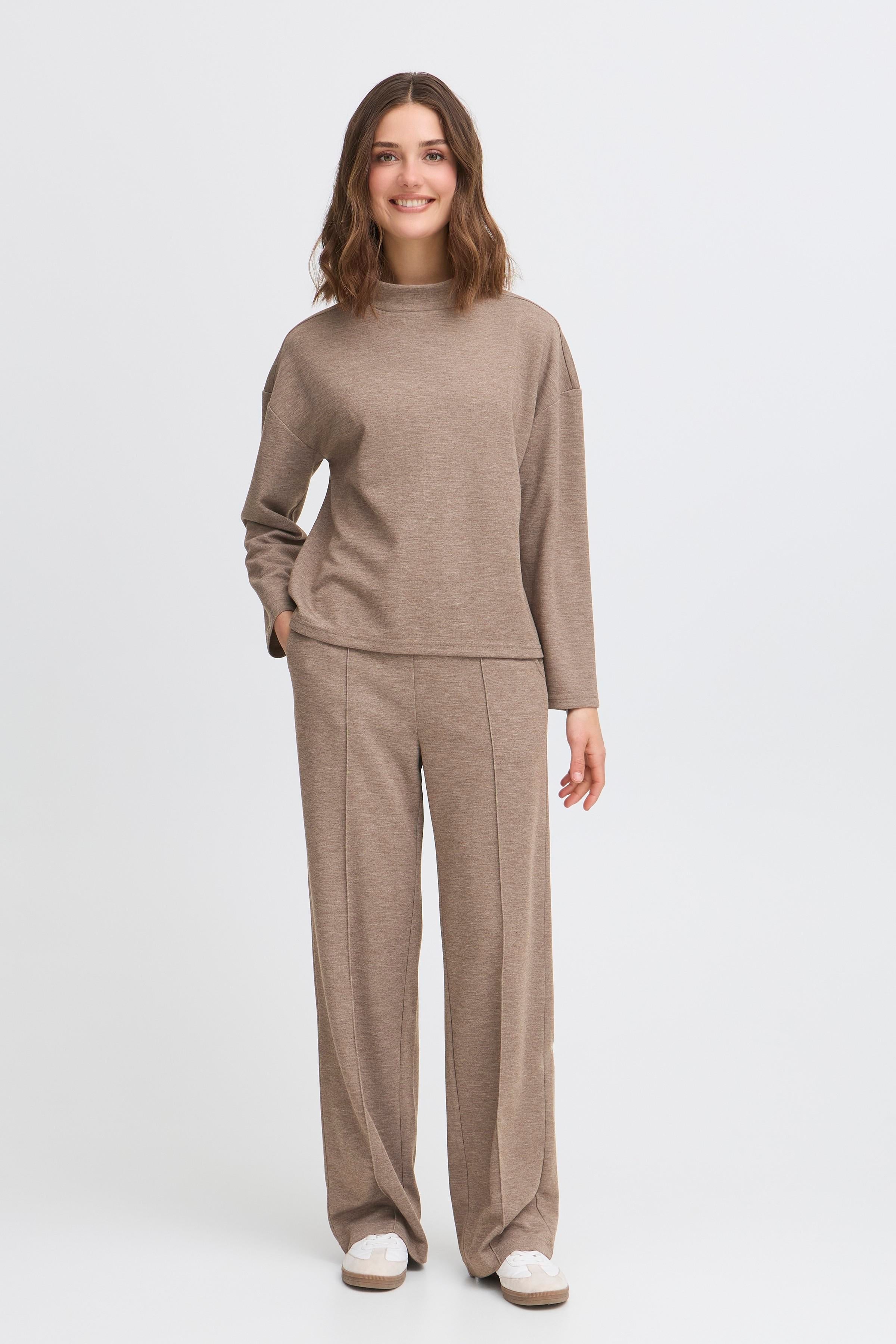 Fransa Izabella 1 Pullover Taupe Brun