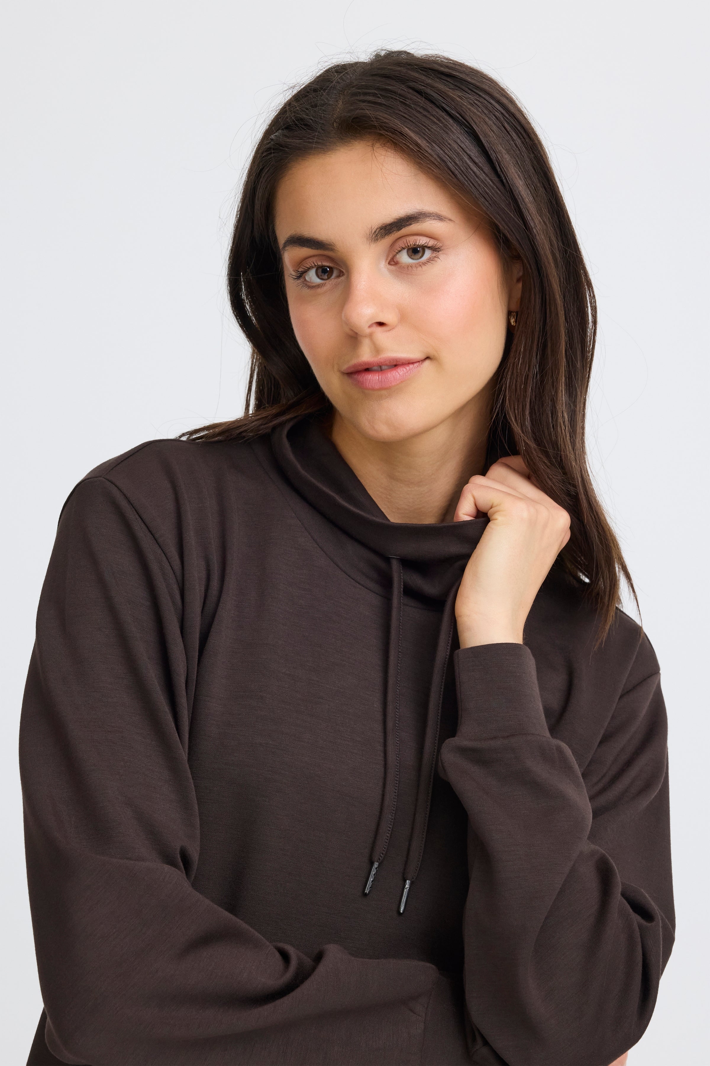 Fransa Aurora 9 Pullover Chocolate Torte Brun