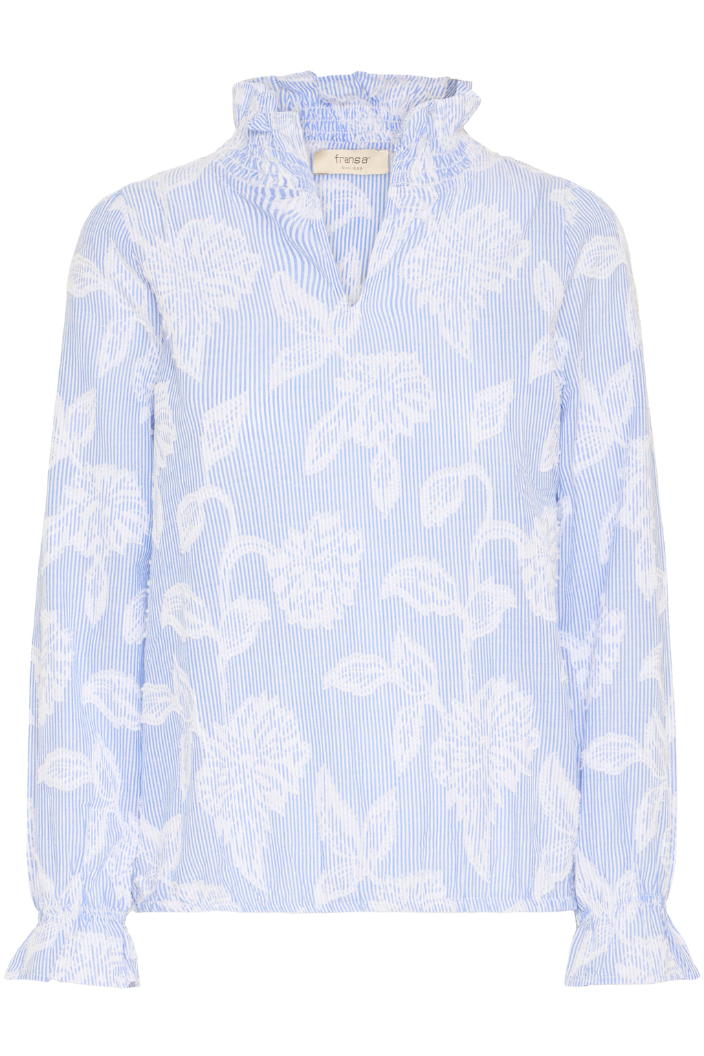 Fransa Lani 1 Bluse Cashmere Blå