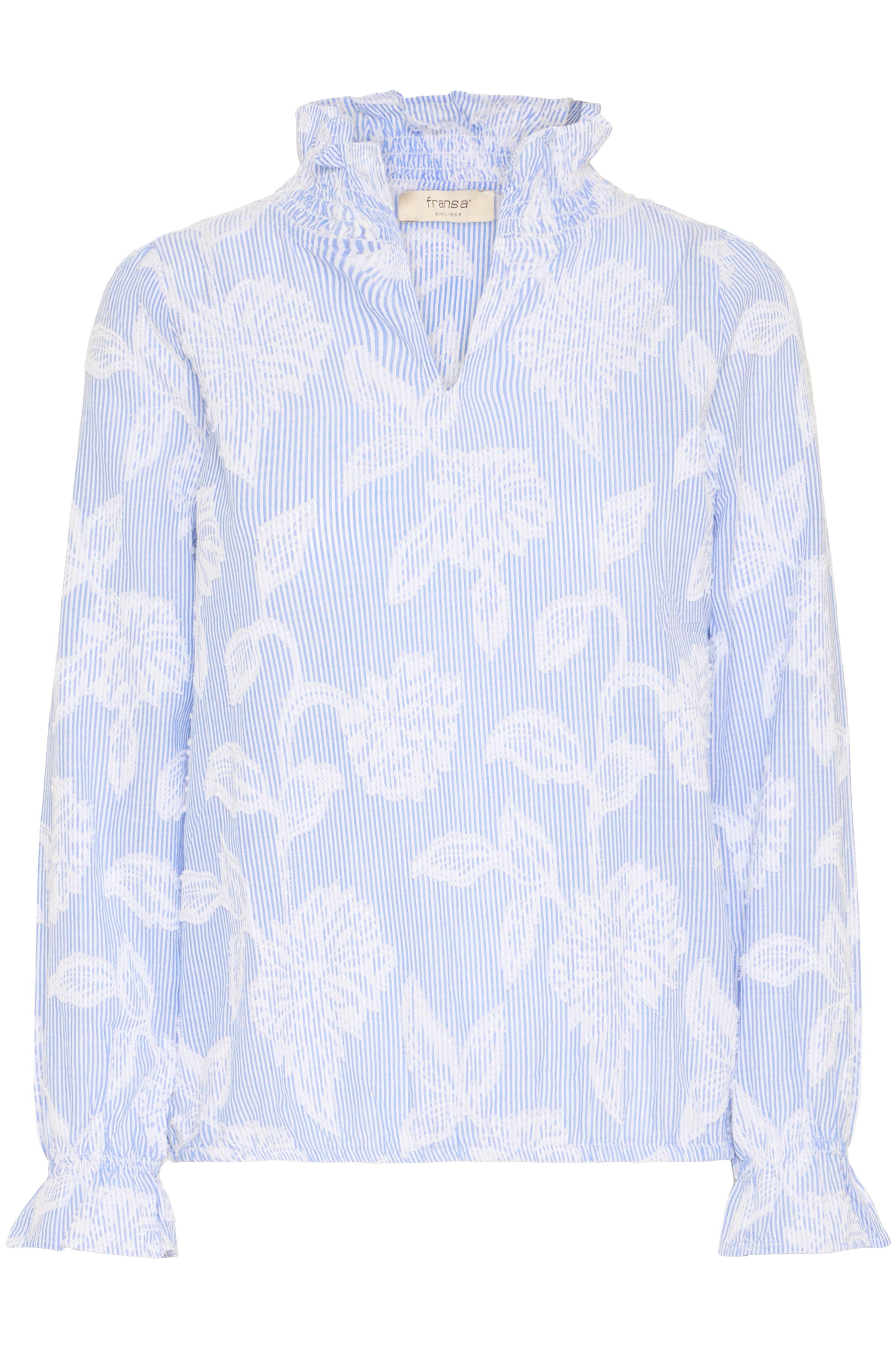 Fransa Lani 1 Bluse Cashmere Blå