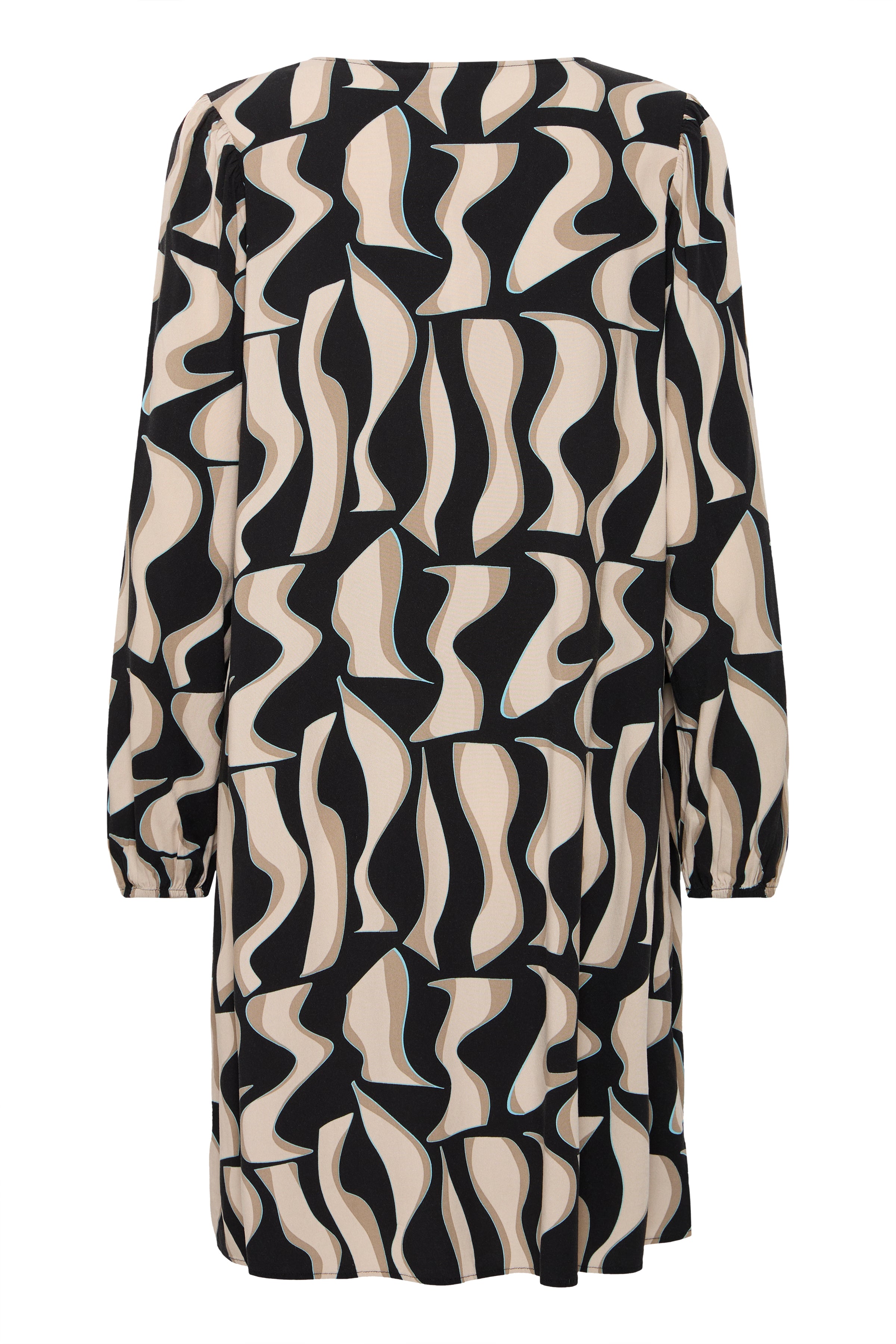 Fransa Justini 1 Kjole Art Sort