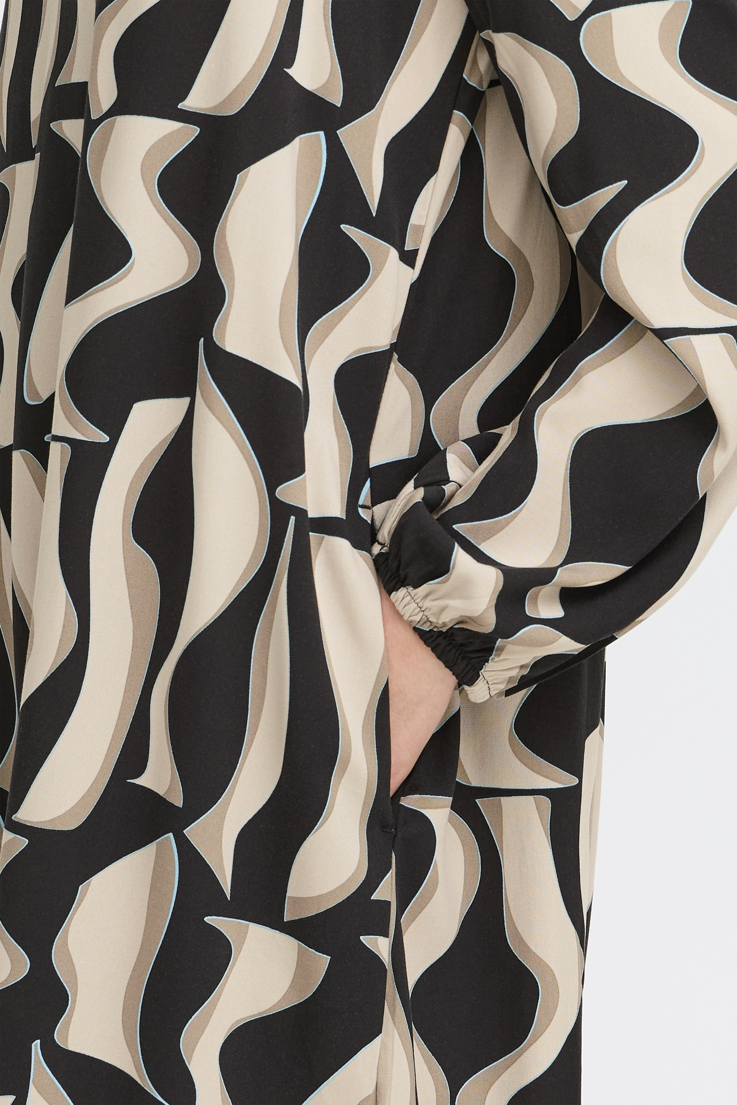 Fransa Justini 1 Kjole Art Sort