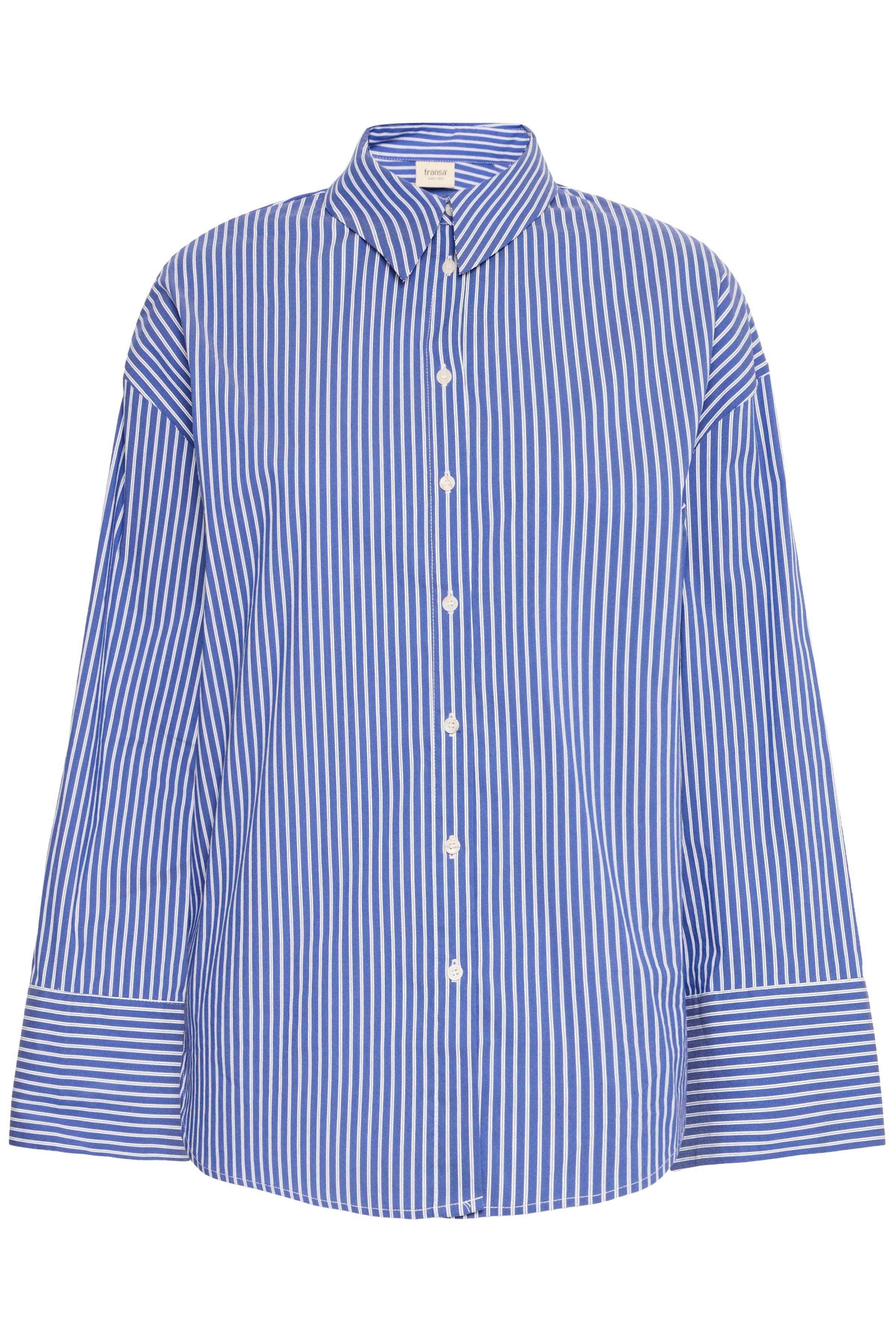Fransa Fina 1 Skjorte Night Sky Blå