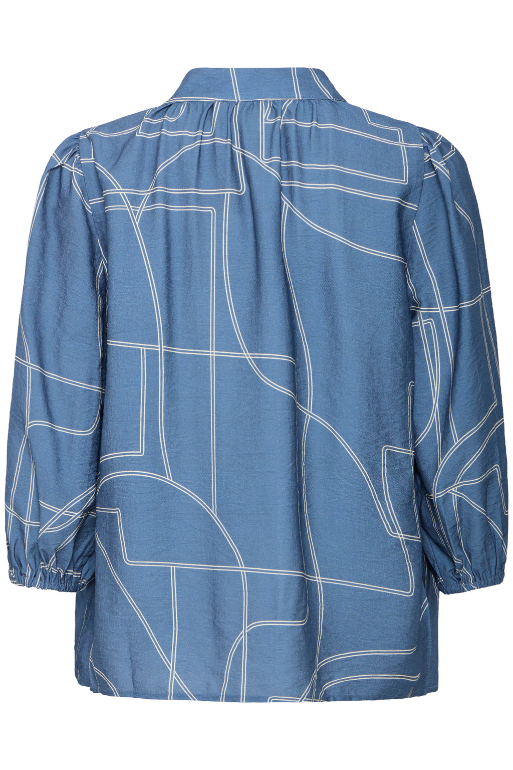 Fransa Daphne 1 Bluse Bering Sea Art Blå