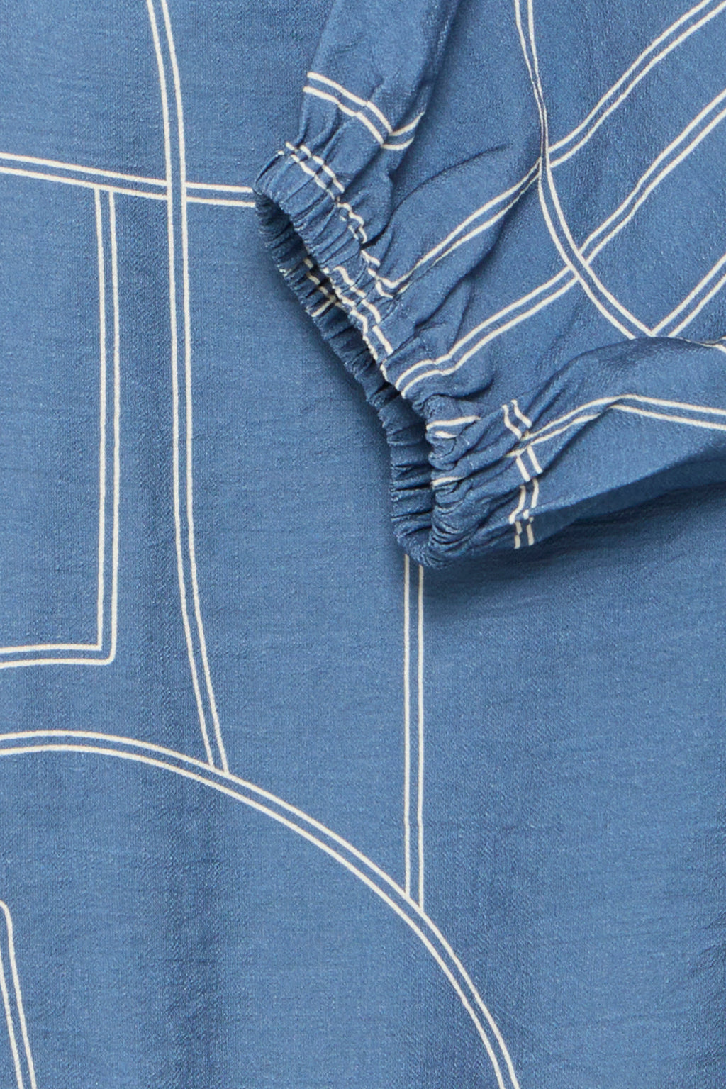 Fransa Daphne 1 Bluse Bering Sea Art Blå