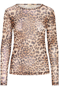 Fransa Detilia LS T Shirt Brun Leo